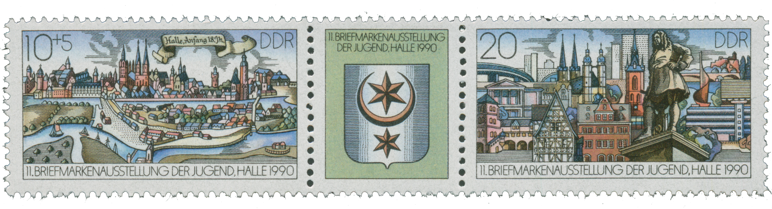 Briefmarkenausgaben Halle borek.de