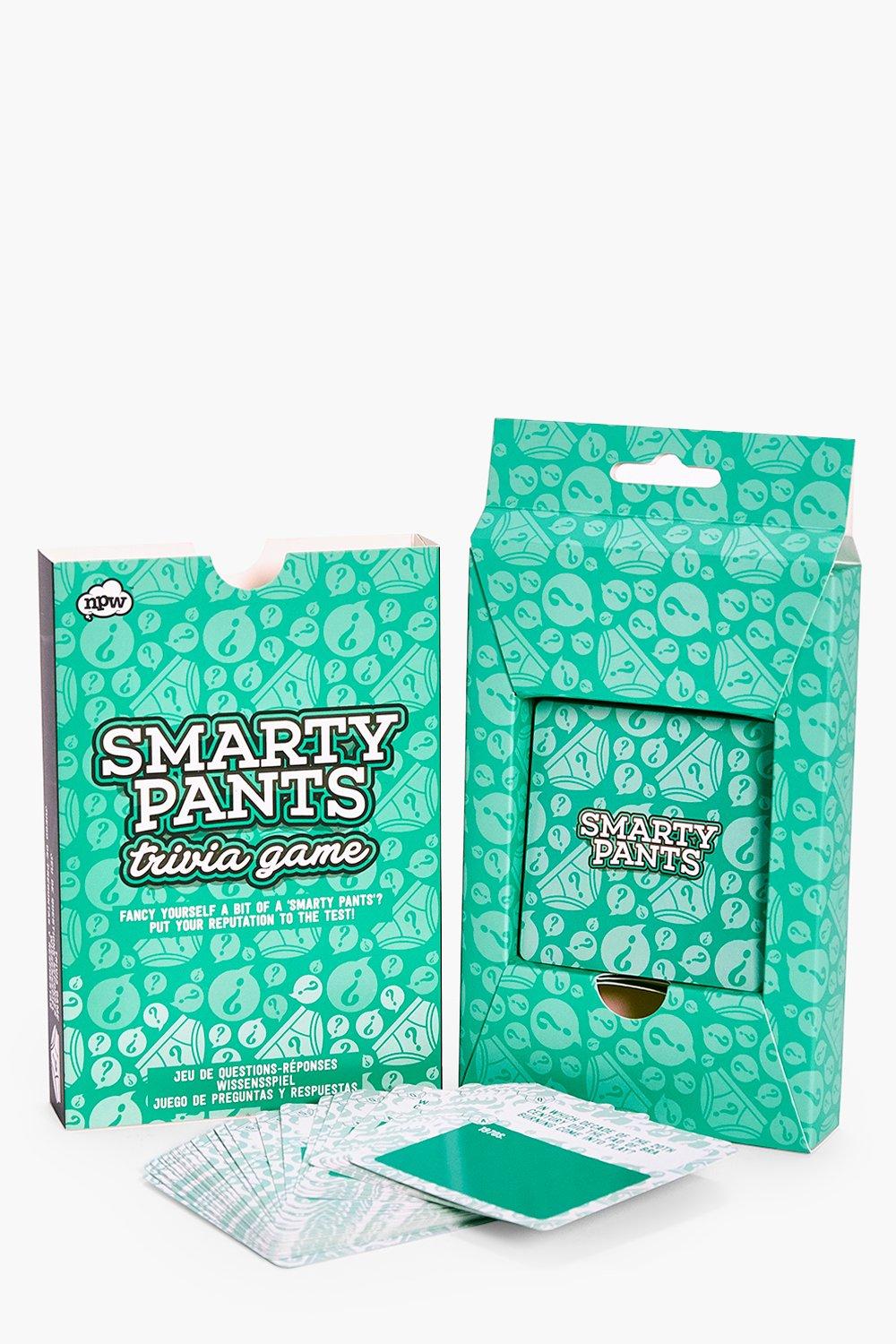 Smarty Pants Trivia Card Game Boohoo