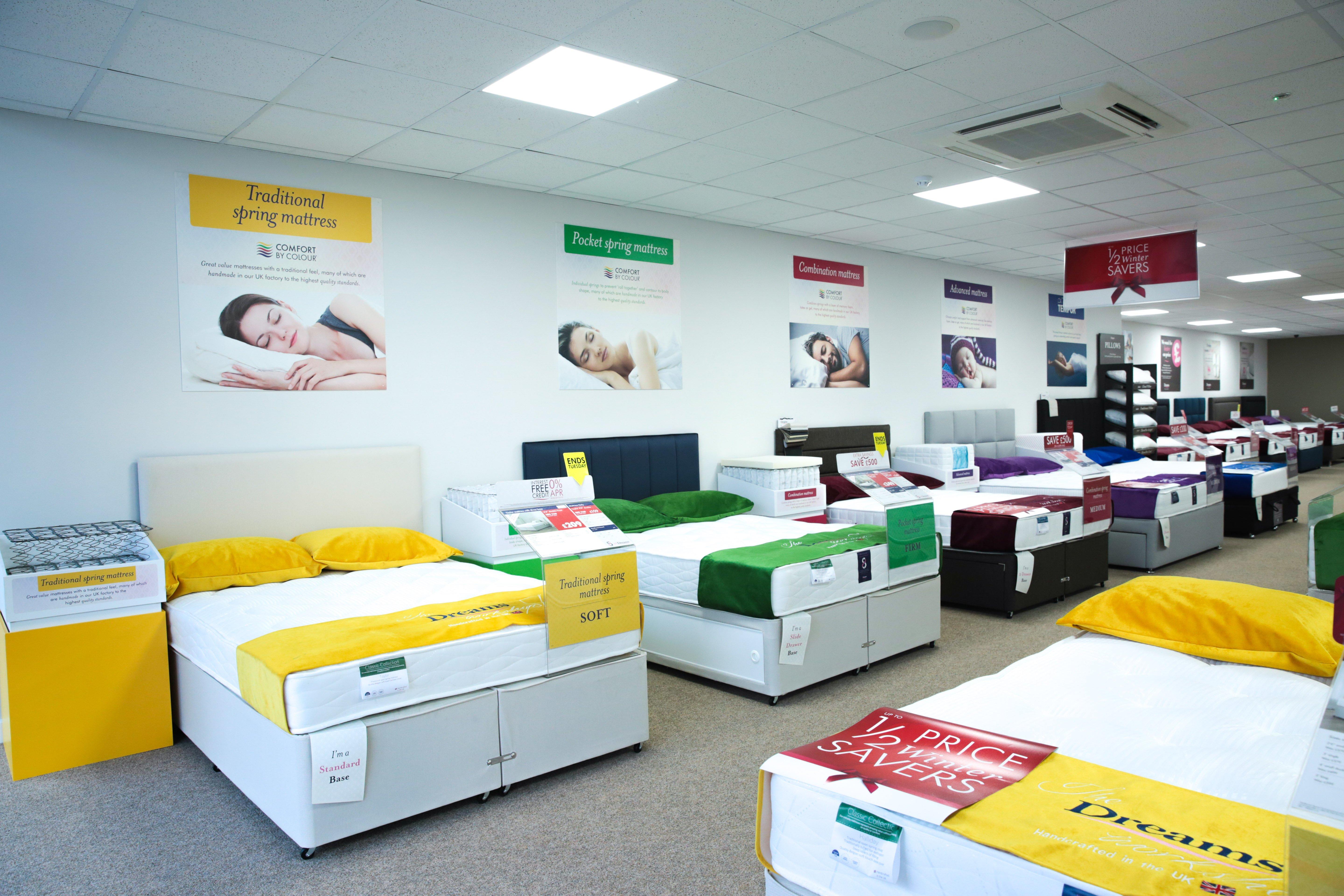 Dreams Store in Blackpool Beds, Mattresses & Furniture Dreams