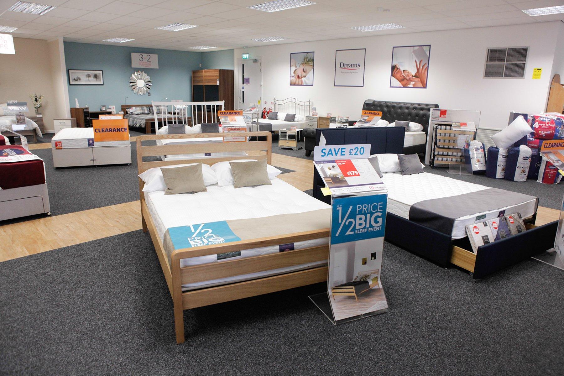 Dreams Store in Inverness Beds, Mattresses & Furniture Dreams