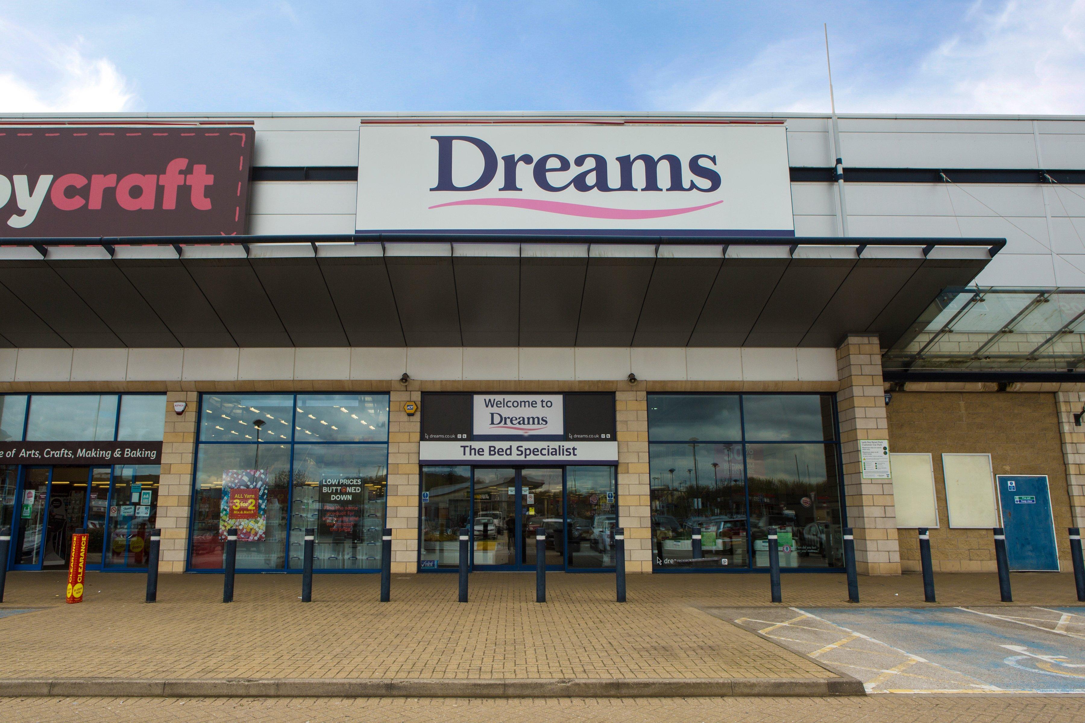 Dreams Store in Nottingham Beds, Mattresses & Furniture Dreams