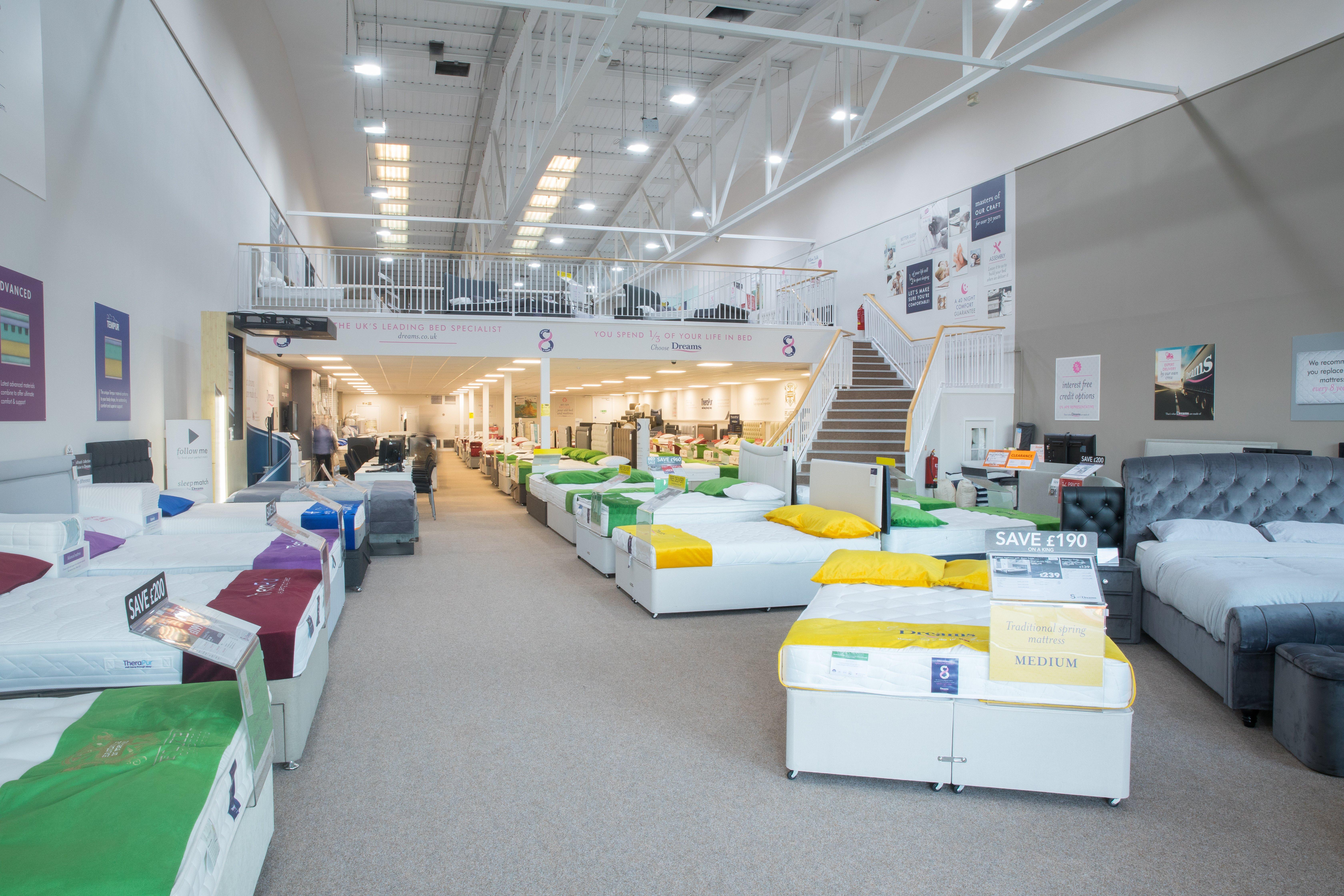 Dreams Store in Nottingham Beds, Mattresses & Furniture Dreams