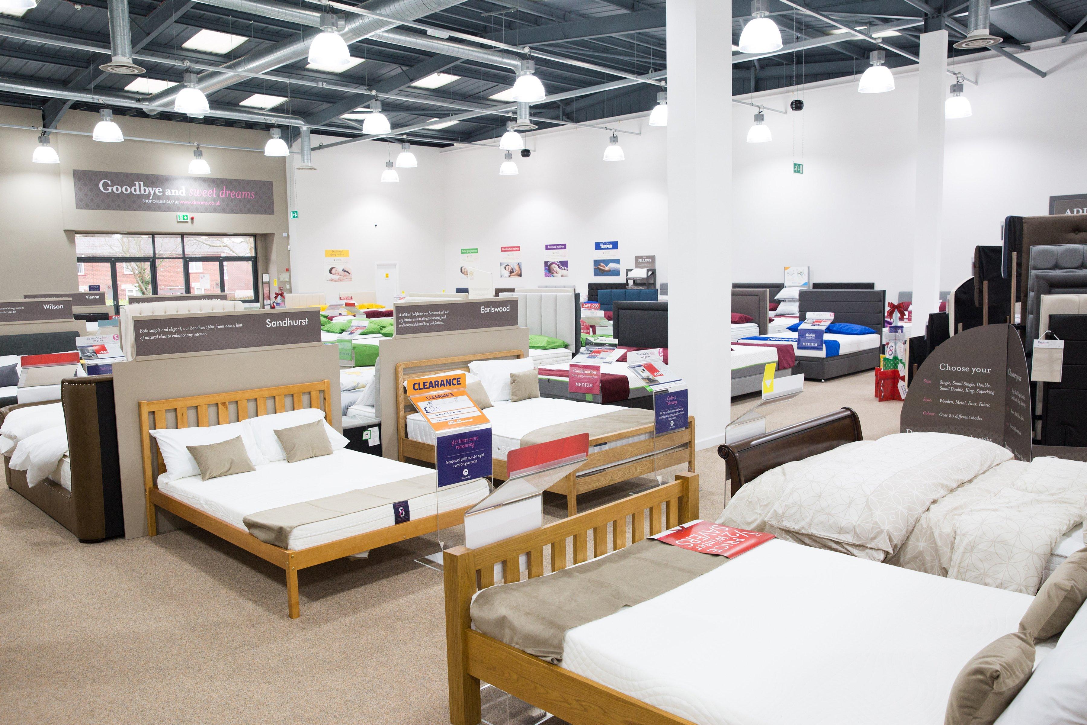 Dreams Store in Wrexham Beds, Mattresses & Furniture Dreams