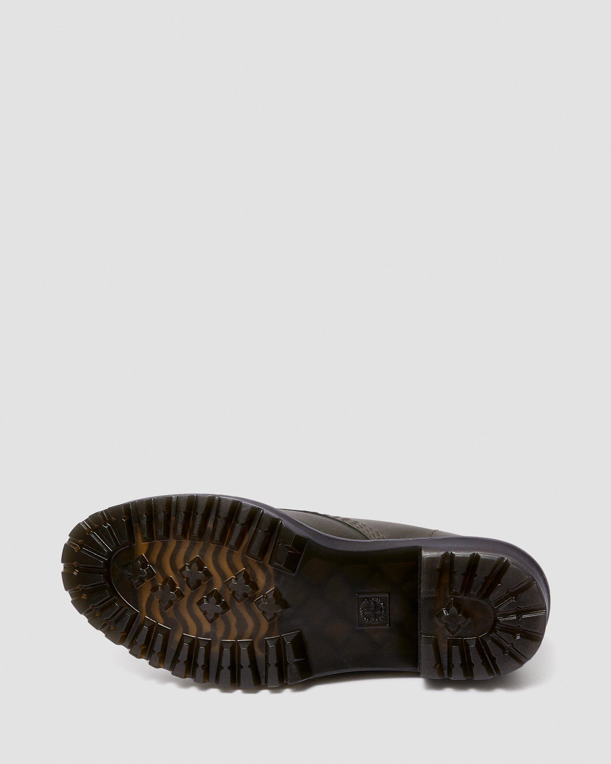 SHRIVER HI LEATHER LACE UP BOOTS Dr. Martens