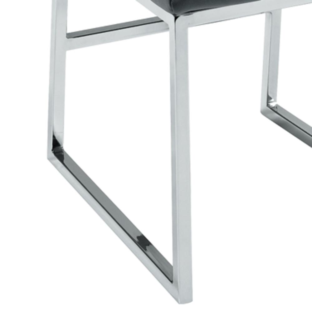 Loop Leg Dining Chair Grey dwell