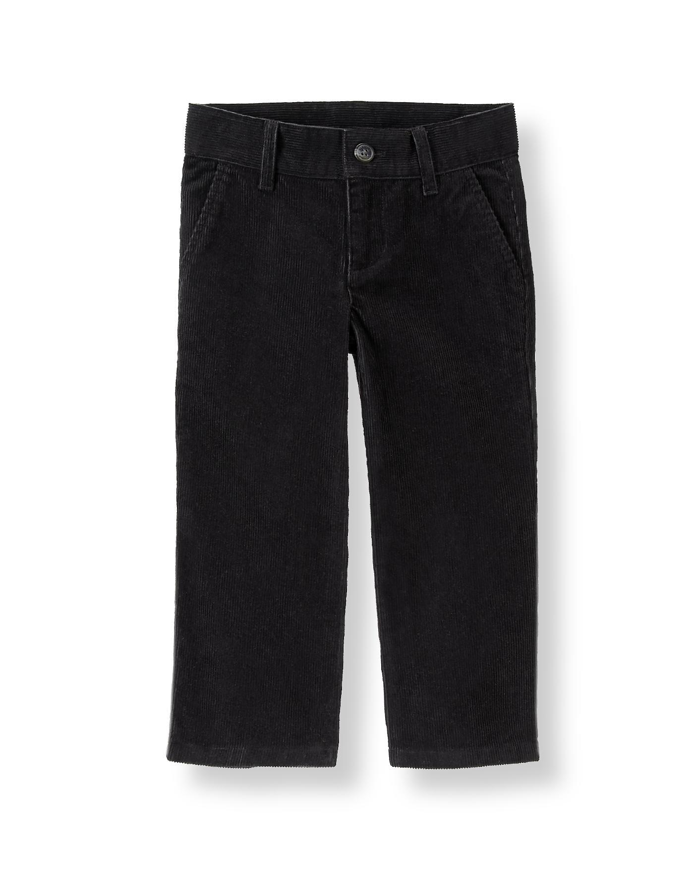 Boys Black Corduroy Pant at JanieandJack