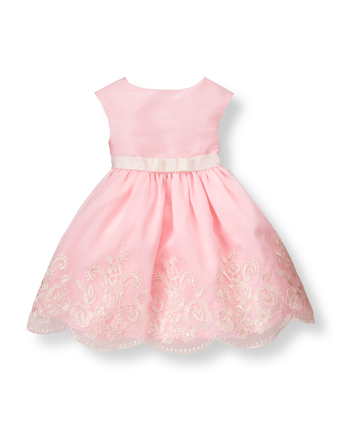 Tea Rose Embroidered Organza Dress at JanieandJack