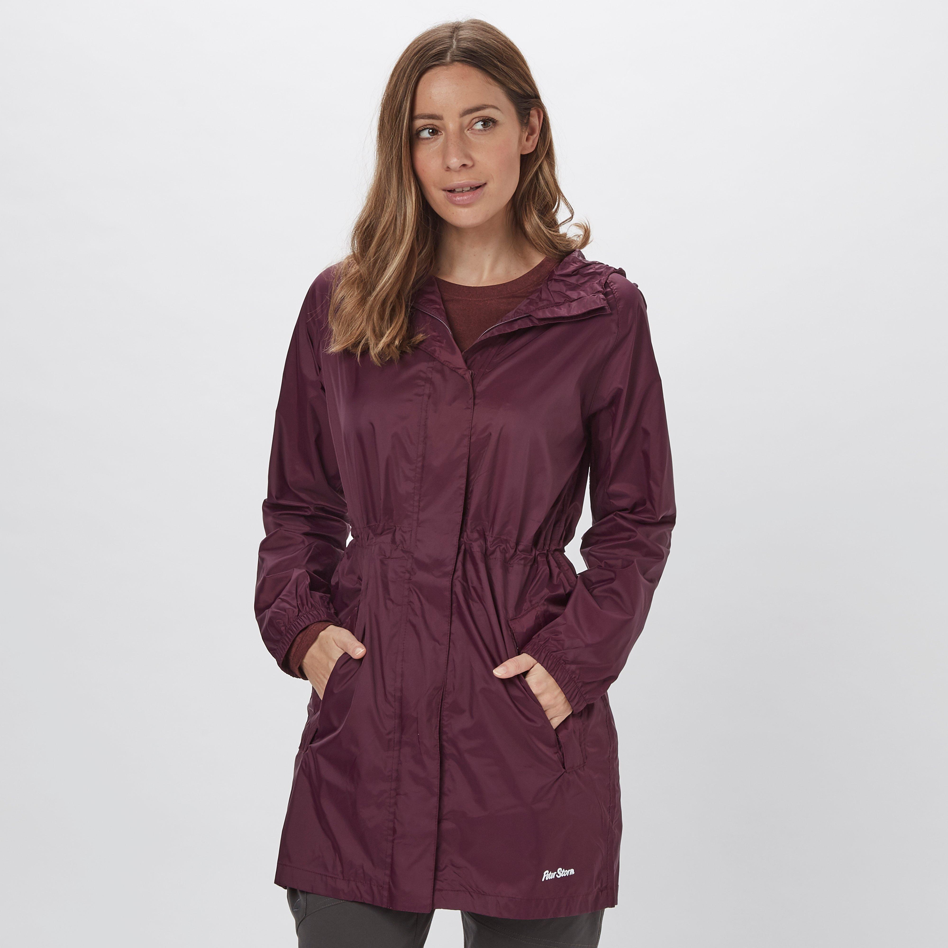 Peter Storm Women's Parka In A Pack Jacket Purple, Purple Review