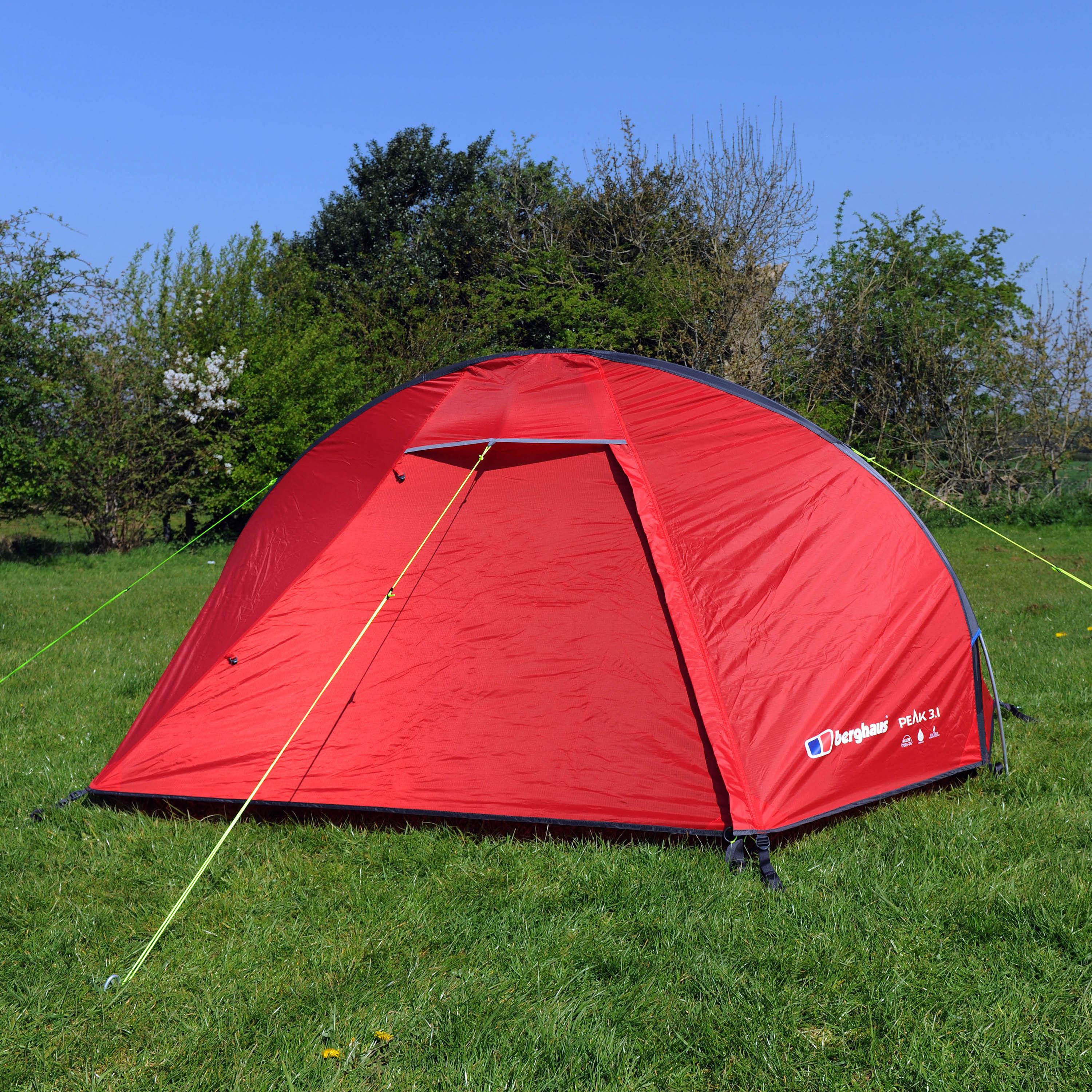 BERGHAUS Peak 3.1 Tent Red eBay