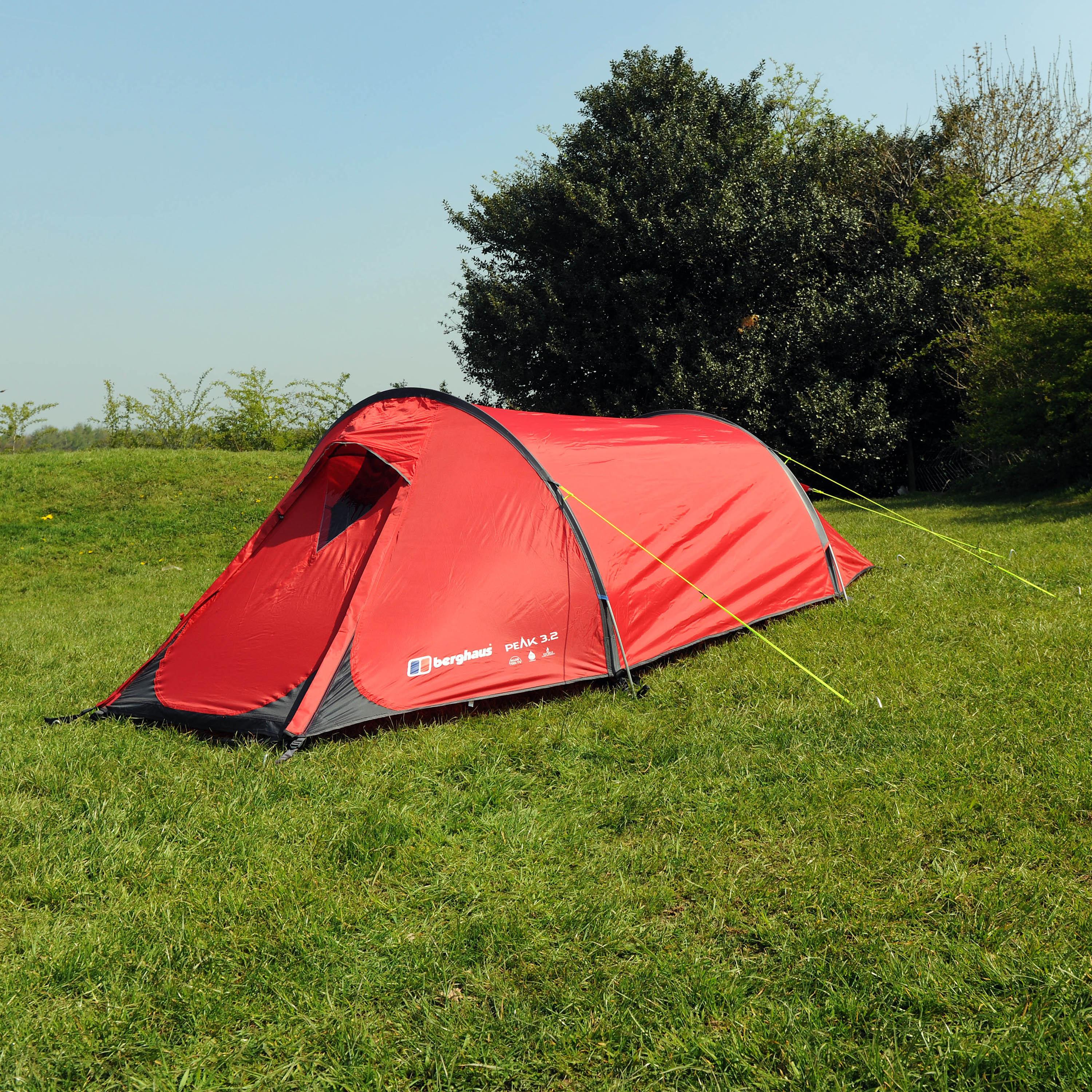 BERGHAUS Peak 3.2 Tent Red eBay