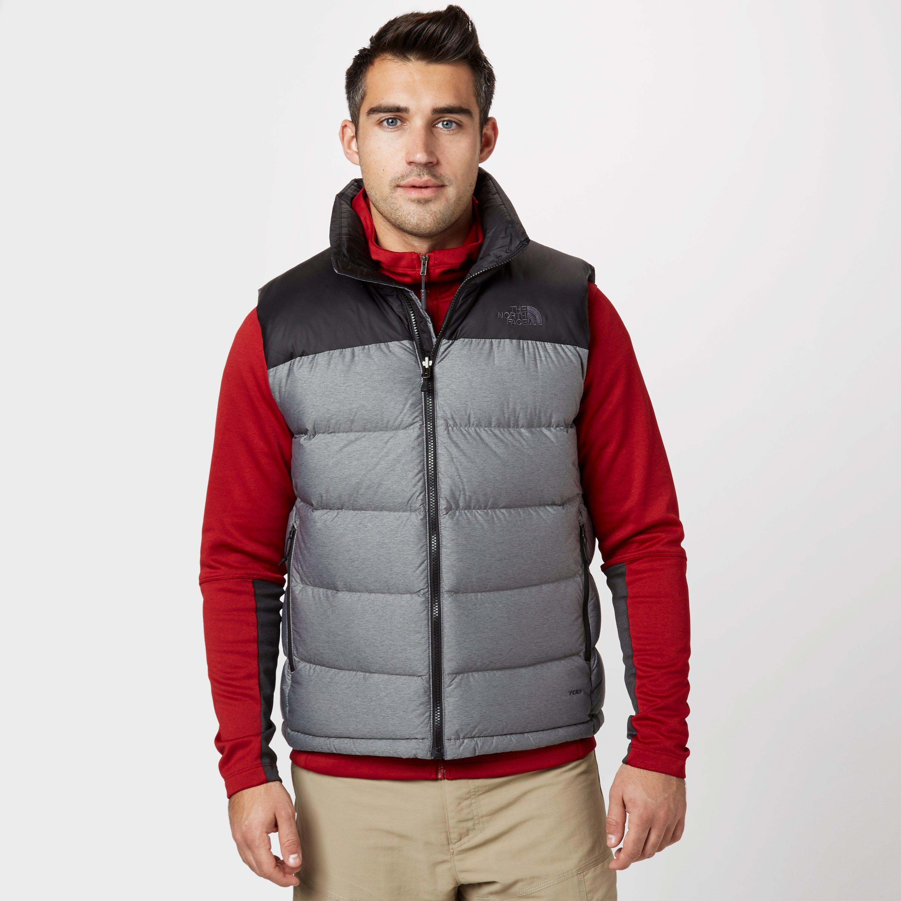 north face nuptse vest men's gilet bodywarmer Marwood VeneerMarwood