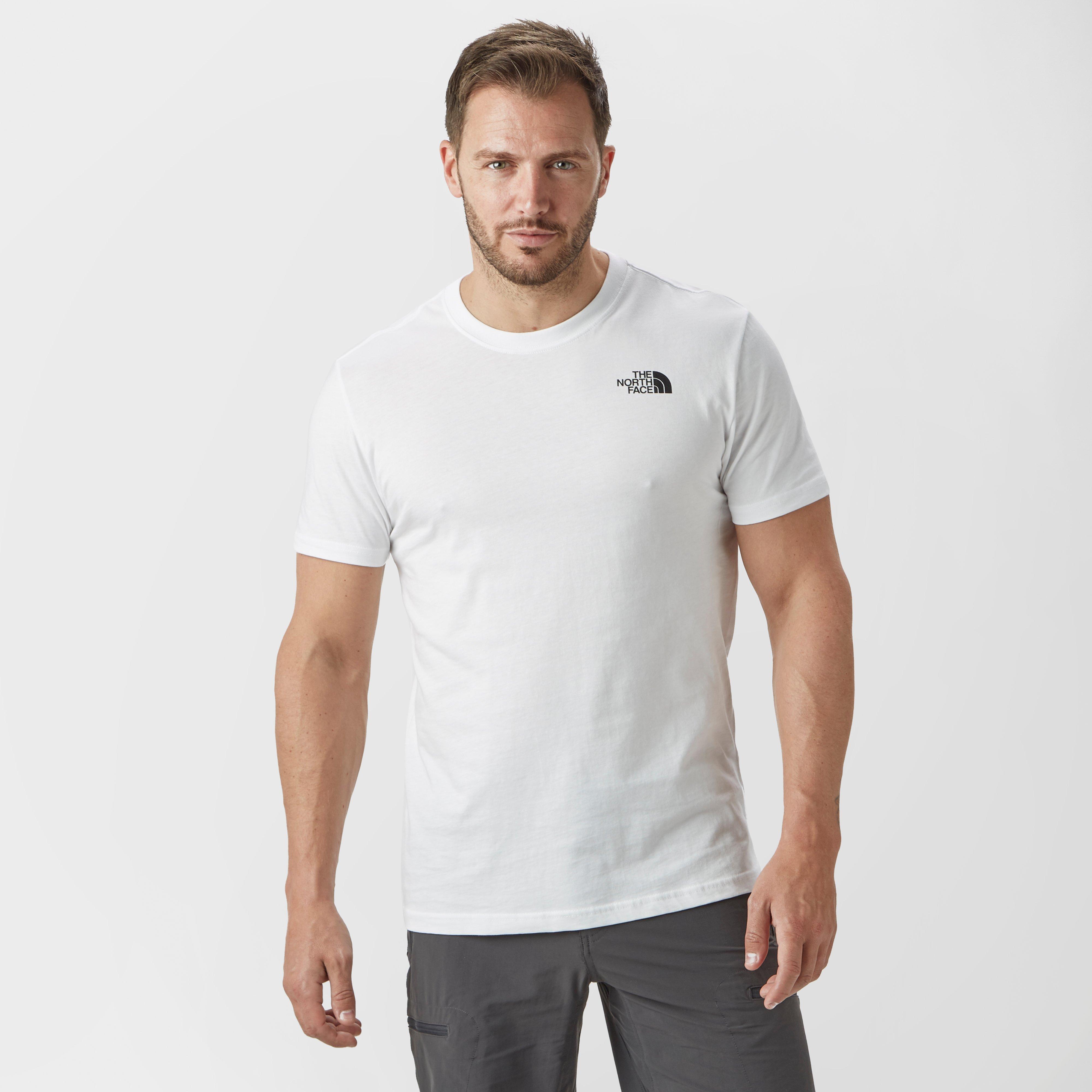 The North Face Men's Red Box TShirt White, White Review Adventure