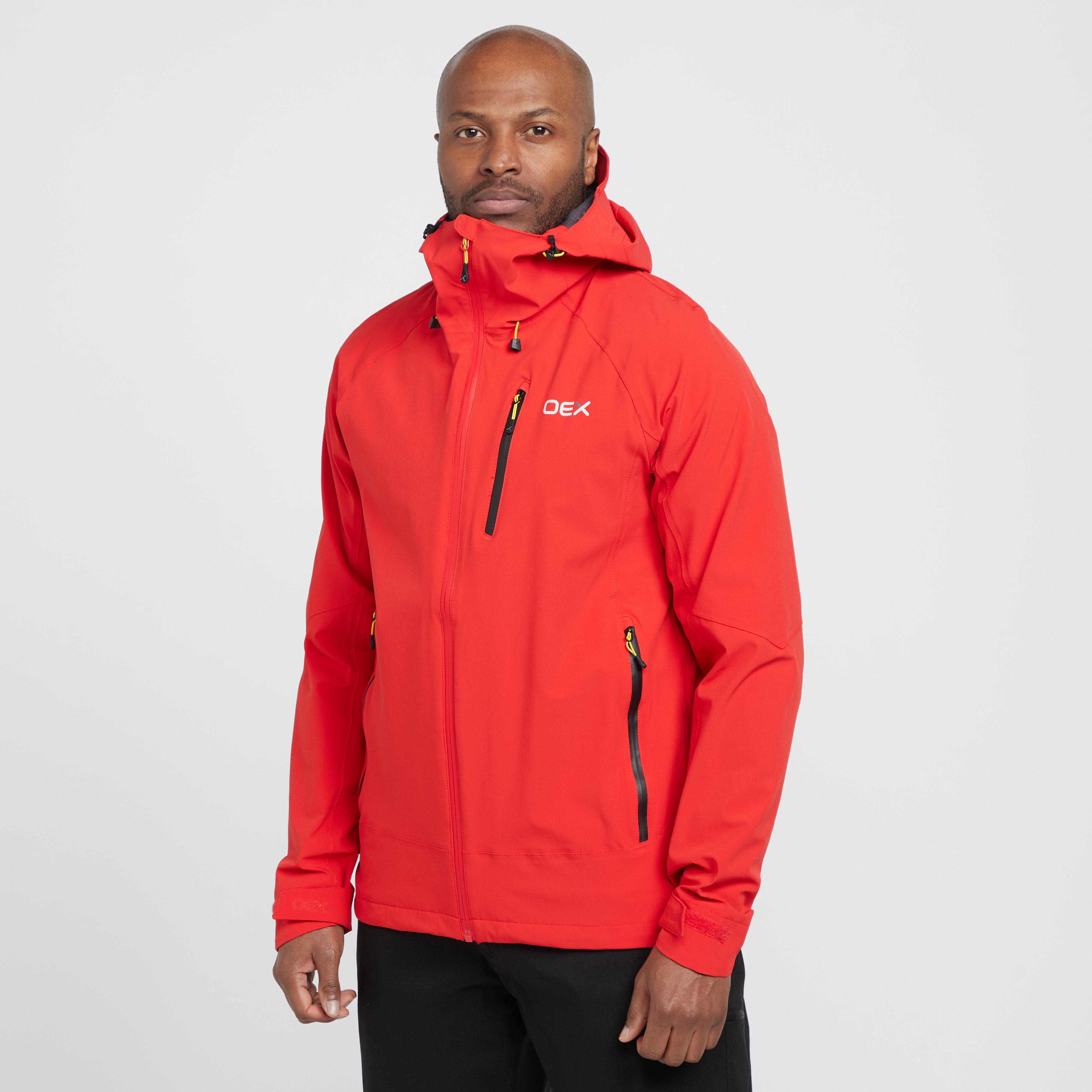 Best Price Oex Men's Aonach Waterproof Jacket Red, Red Review 2024 UK