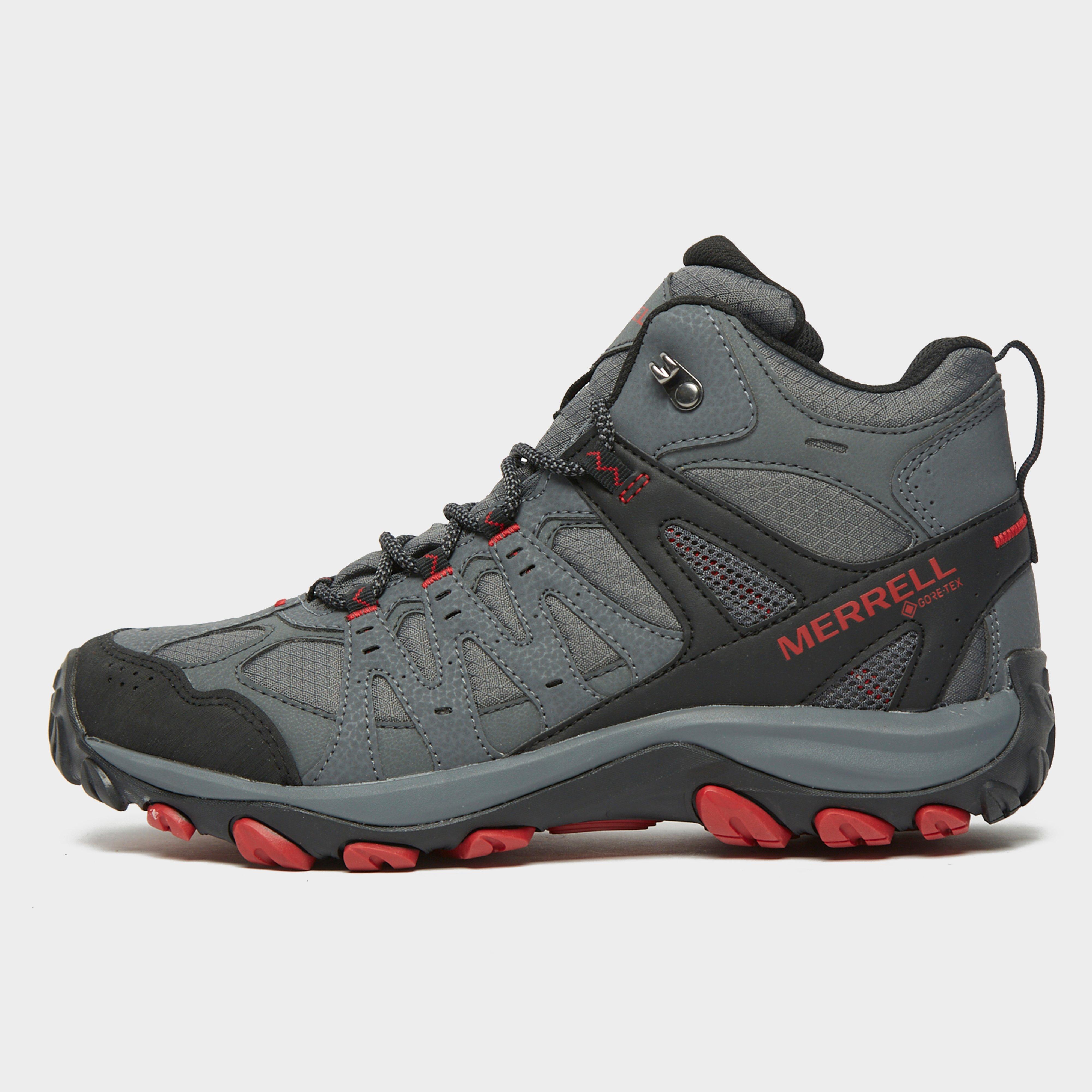 Best Price Merrell Men's Accentor 3 GoreTex Mid Boots Grey, Grey