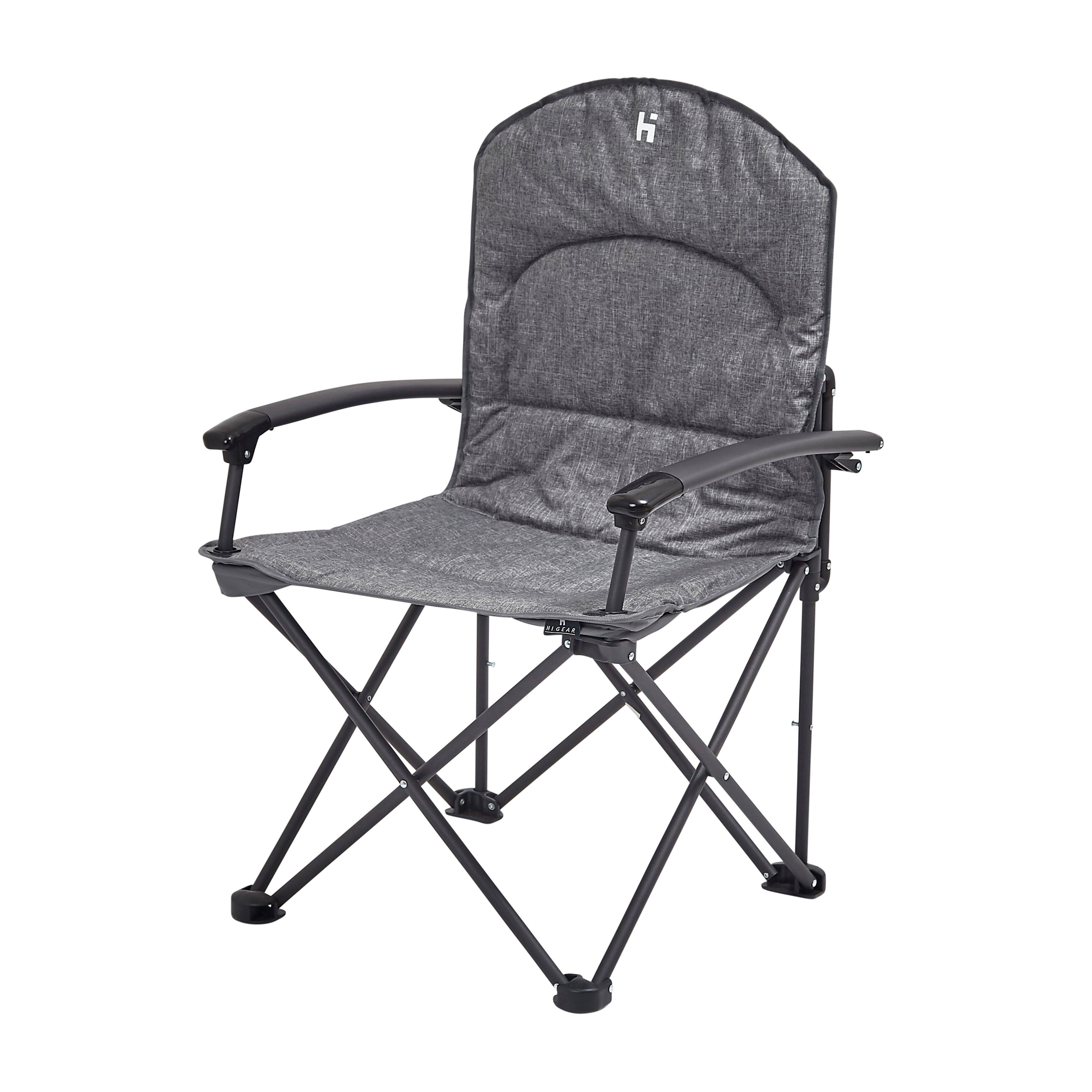 HI GEAR Bardi Folding Chair Grey