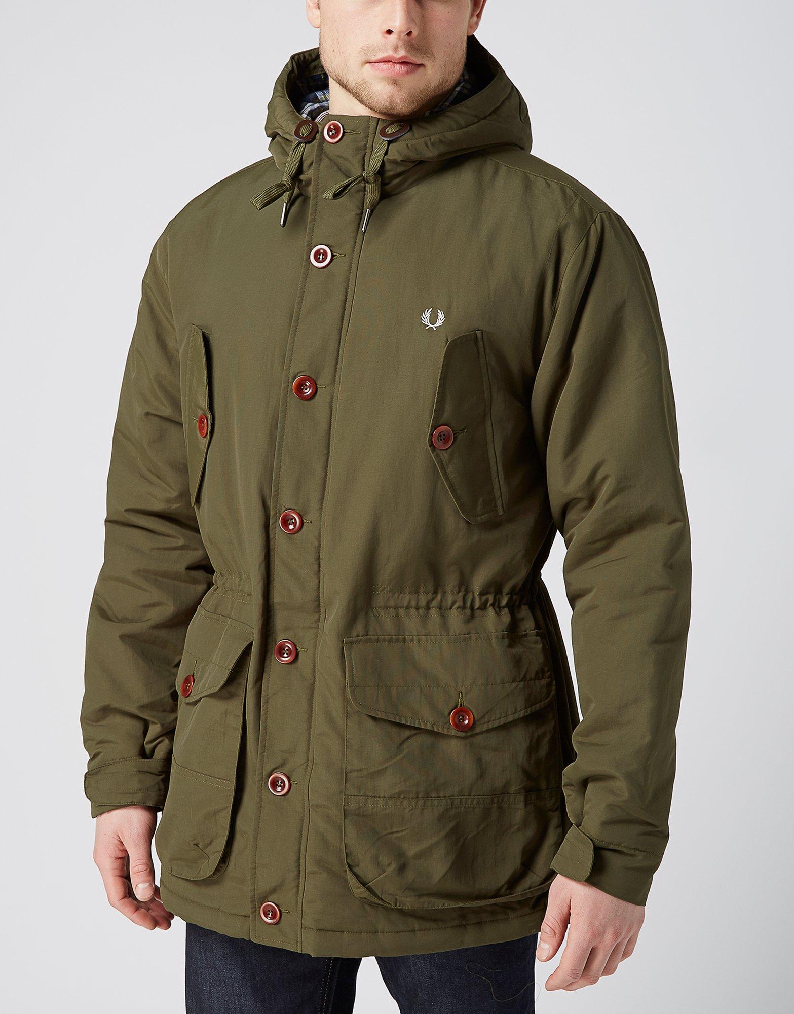 Fred Perry Wadded Mountain Parka scotts Menswear