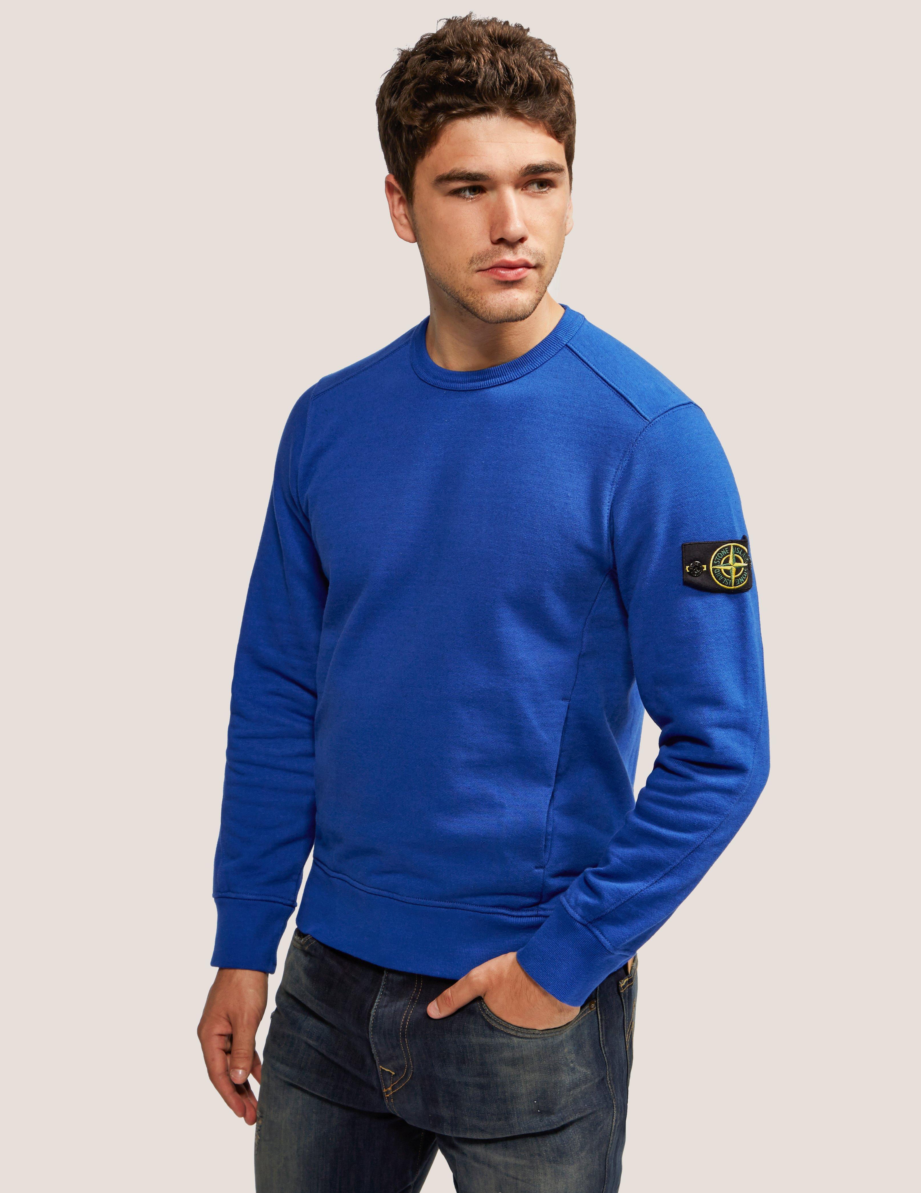 stone island hoodie blue Garden House Lazzerini