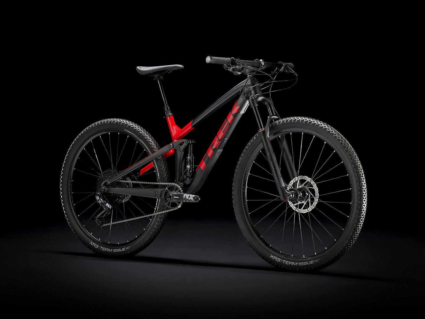 Trek Top Fuel 8 Full Suspension Mountain Bike 2020 Black/Red Full