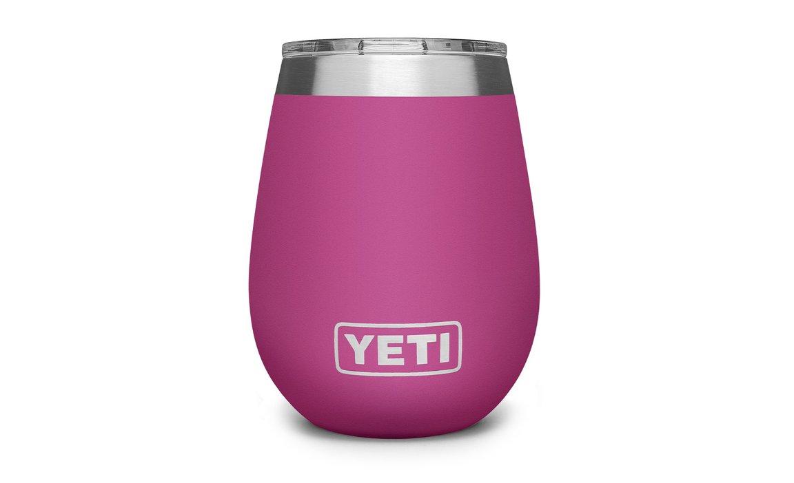 Yeti Rambler 10oz Wine Tumbler Prickly Pear Pink Drinks Flask