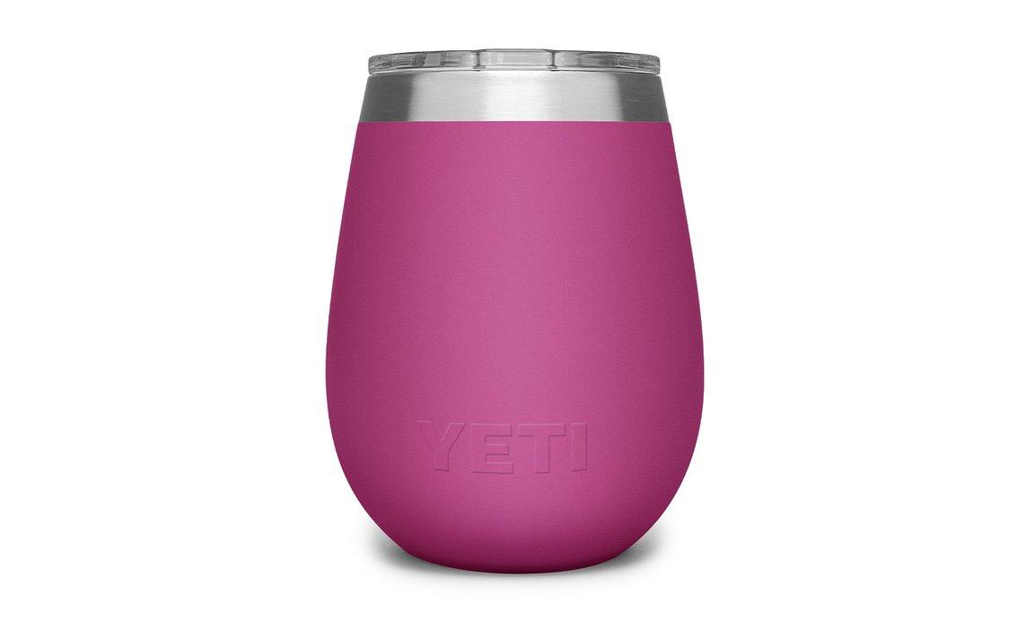 Yeti Rambler 10oz Wine Tumbler Prickly Pear Pink Drinks Flask