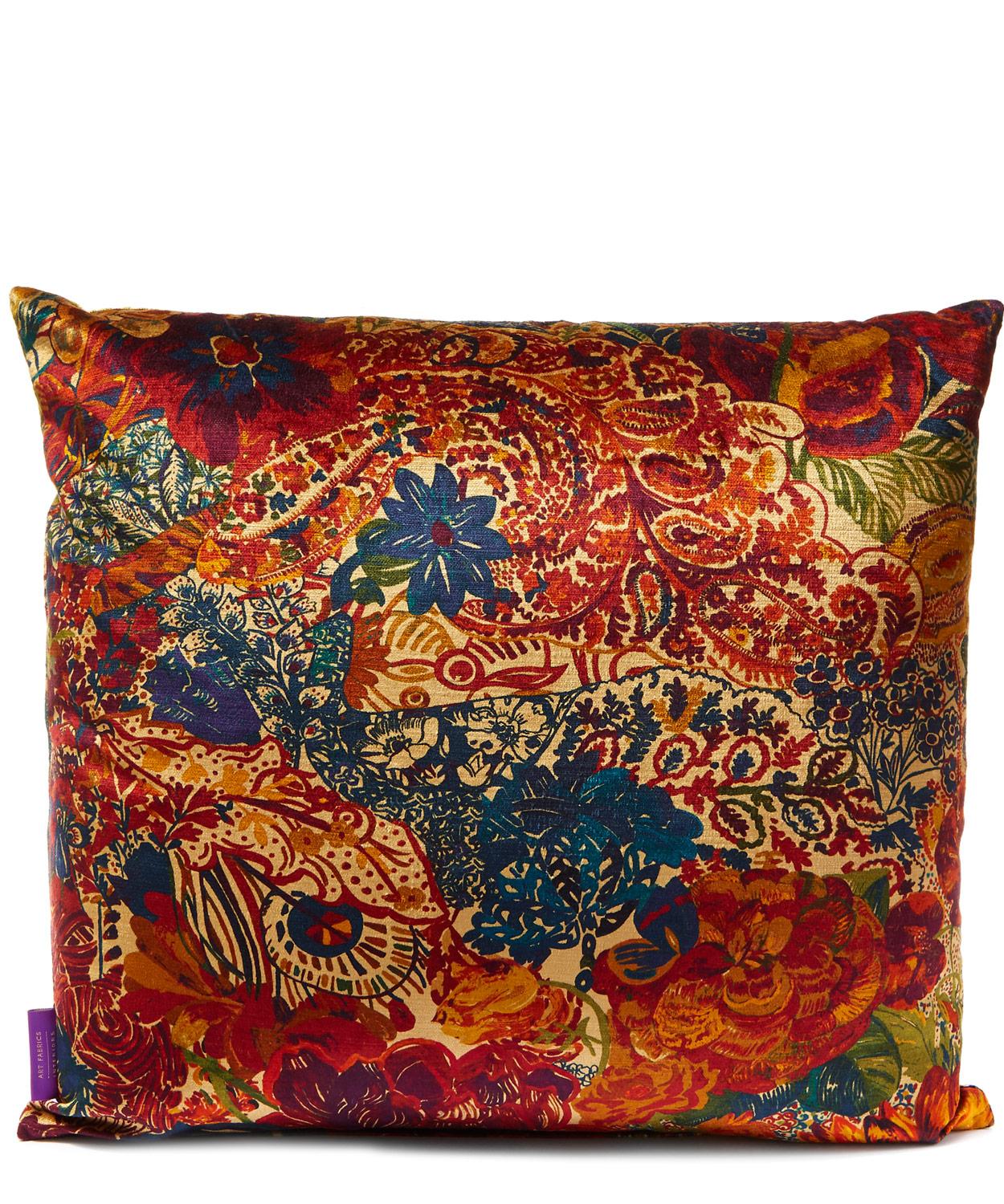 May Anniversary in Anthology Vintage Velvet Cushion Liberty London