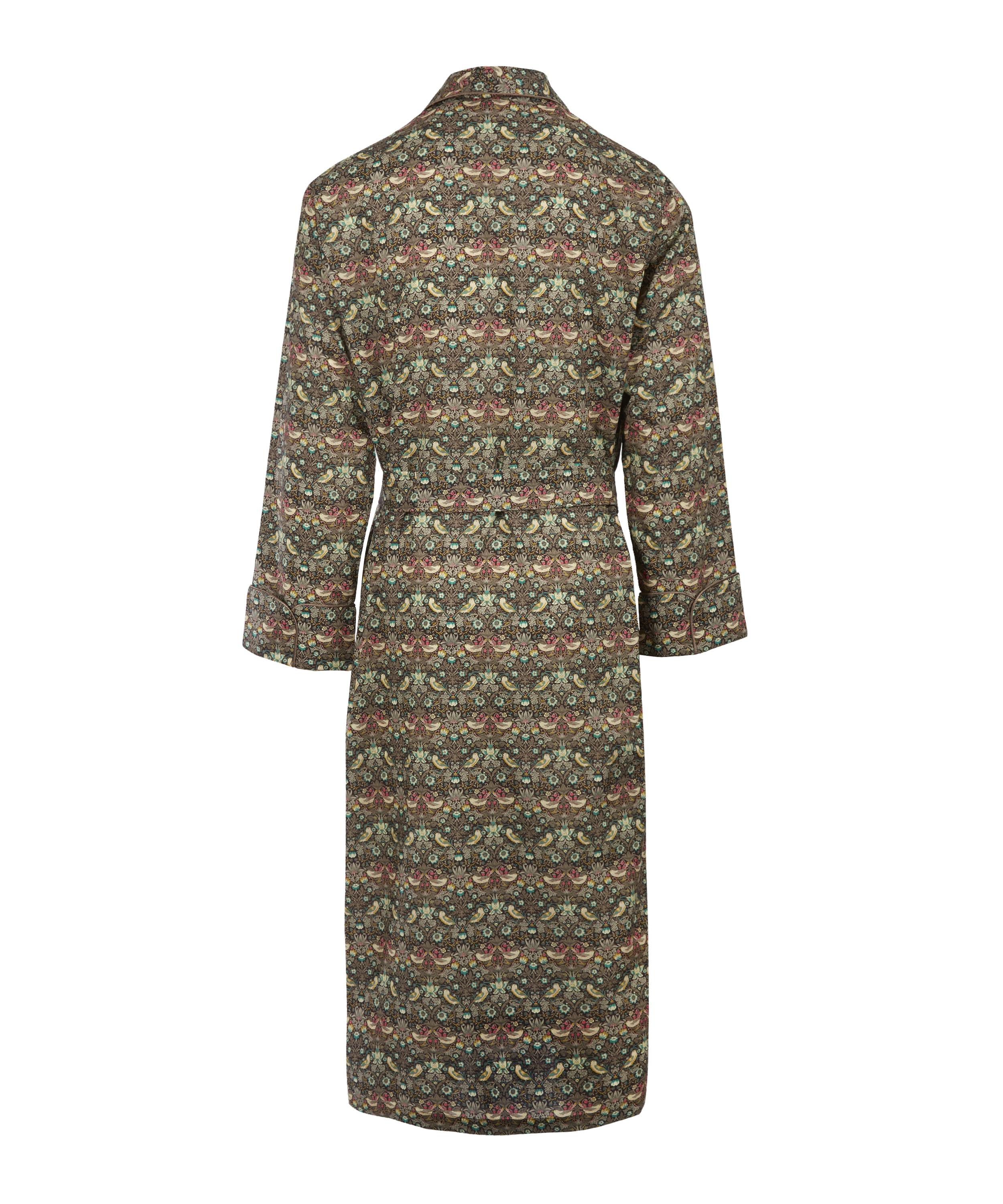 Strawberry Thief Long Tana Lawn Cotton Robe Liberty London