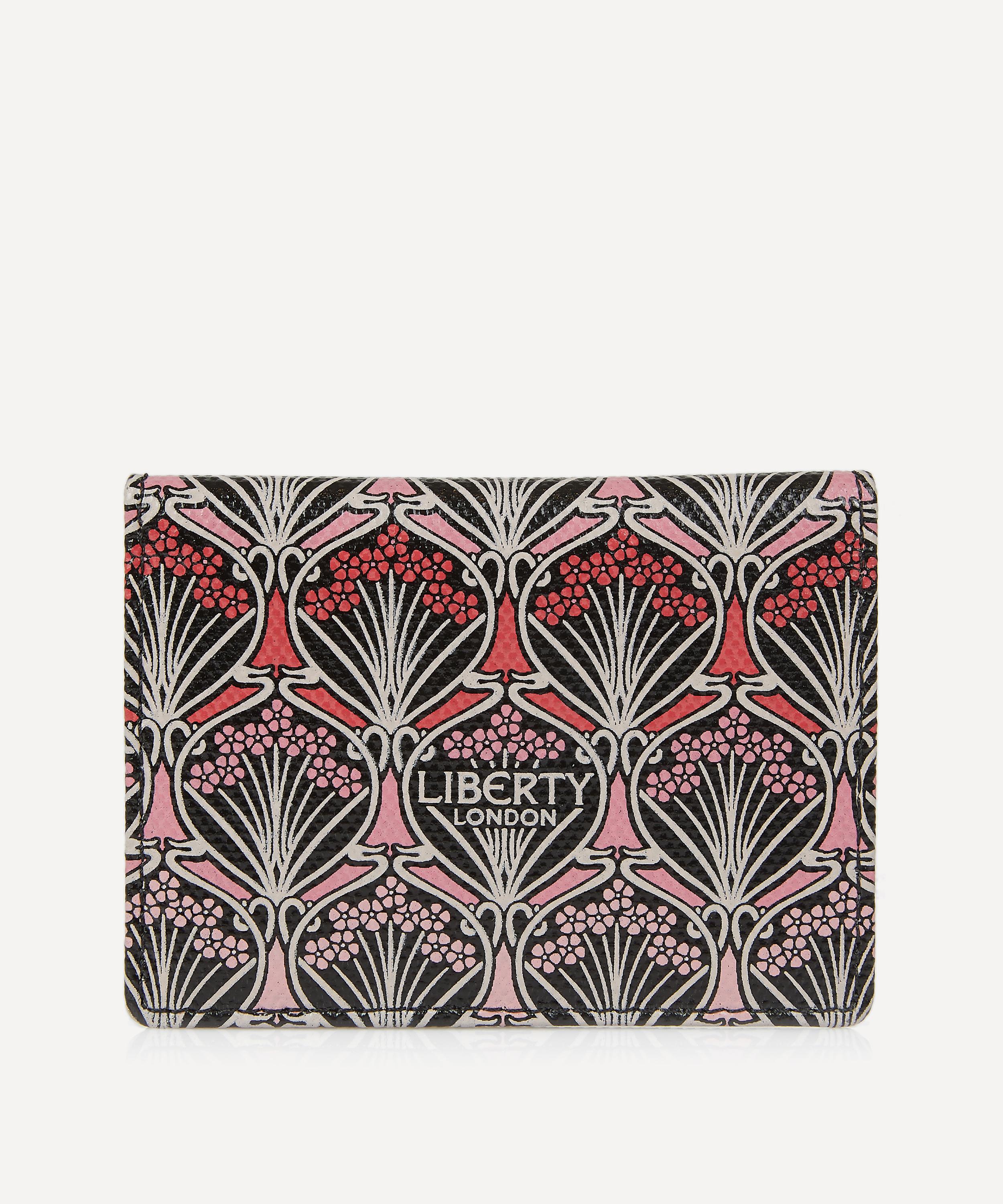 Liberty London Iphis Sunset Canvas Travel Card Holder In Coral ModeSens