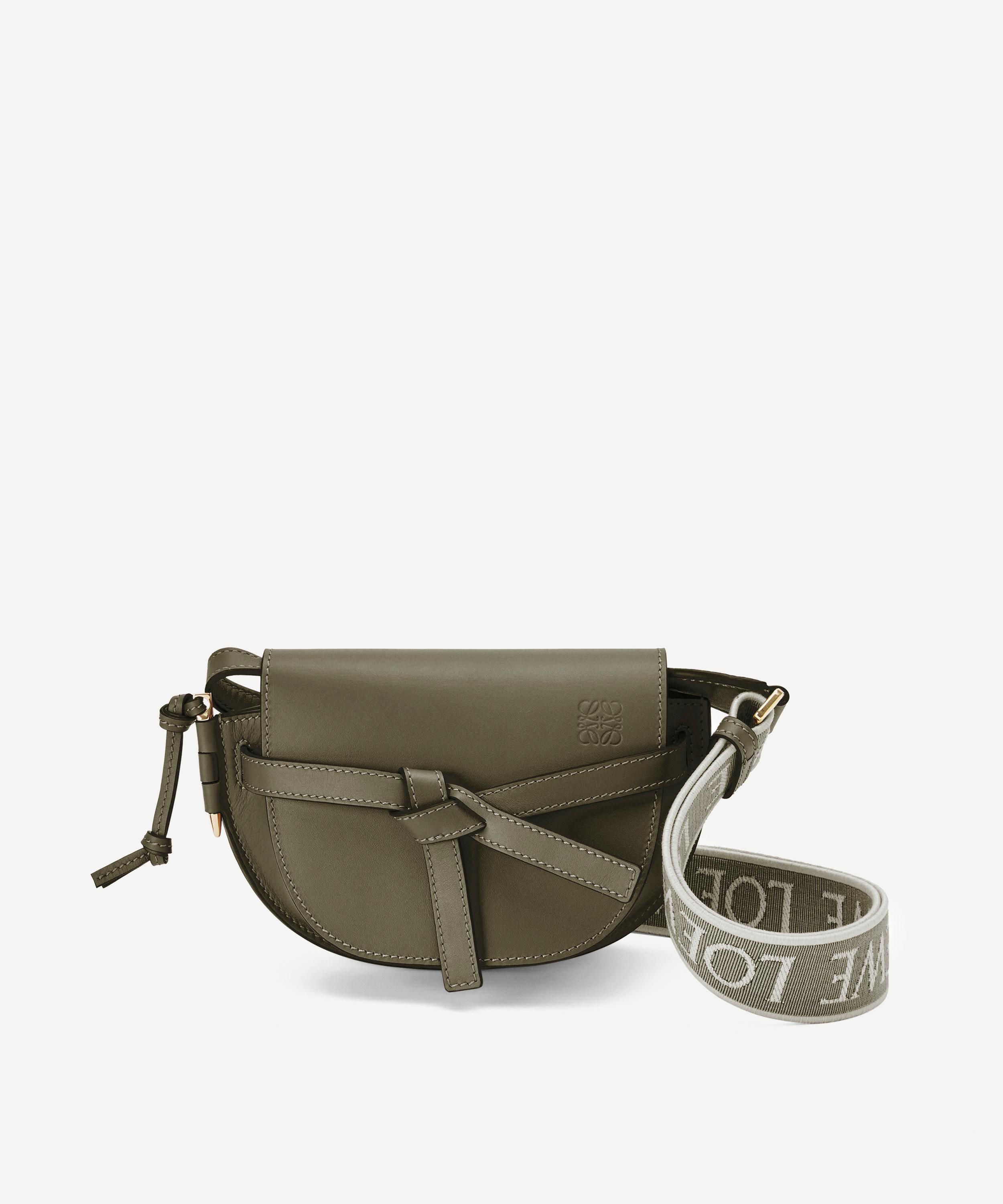 Loewe Mini Gate Dual Leather Crossbody Bag ModeSens