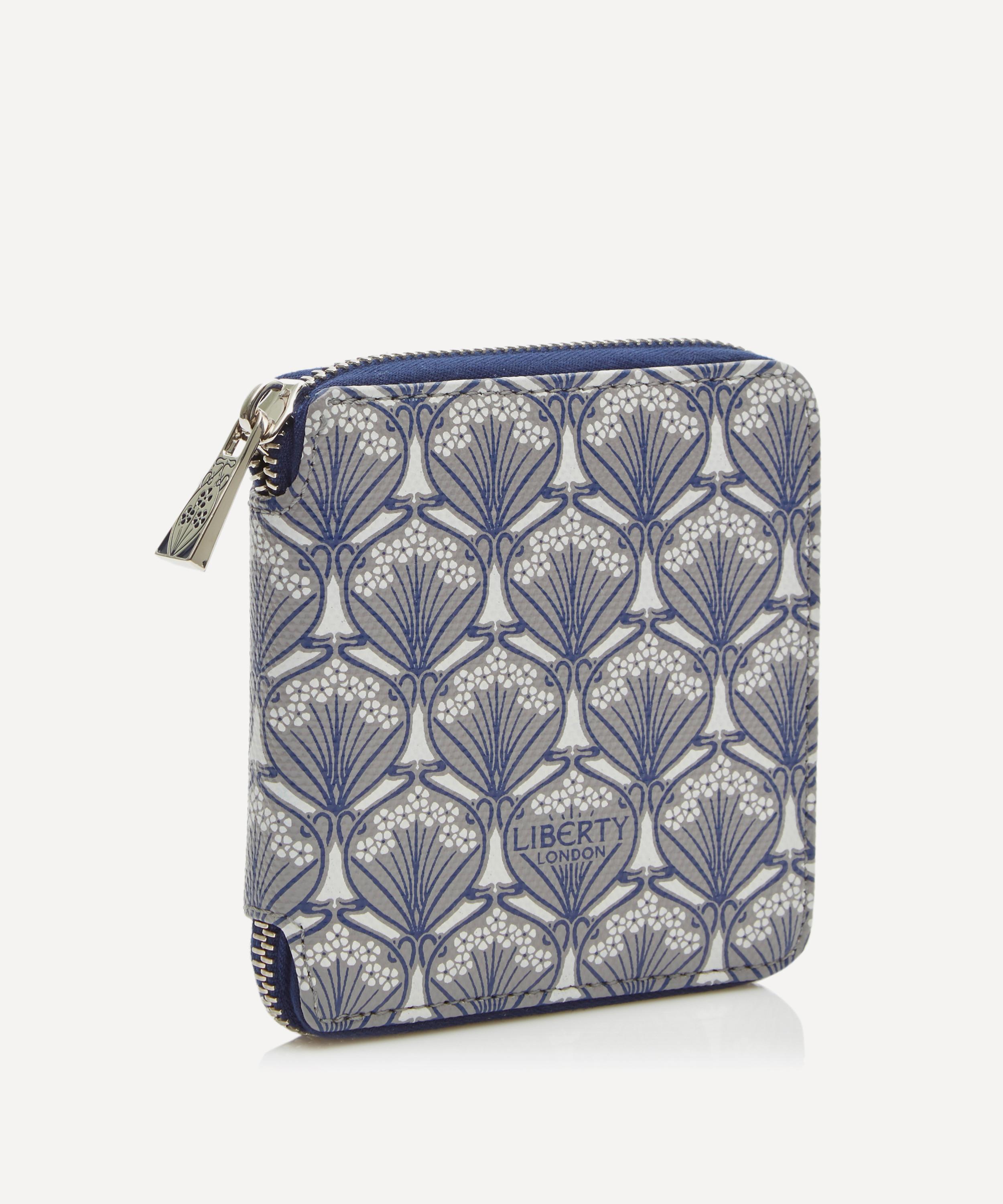 Small Zip Around Wallet in Iphis Canvas Liberty London