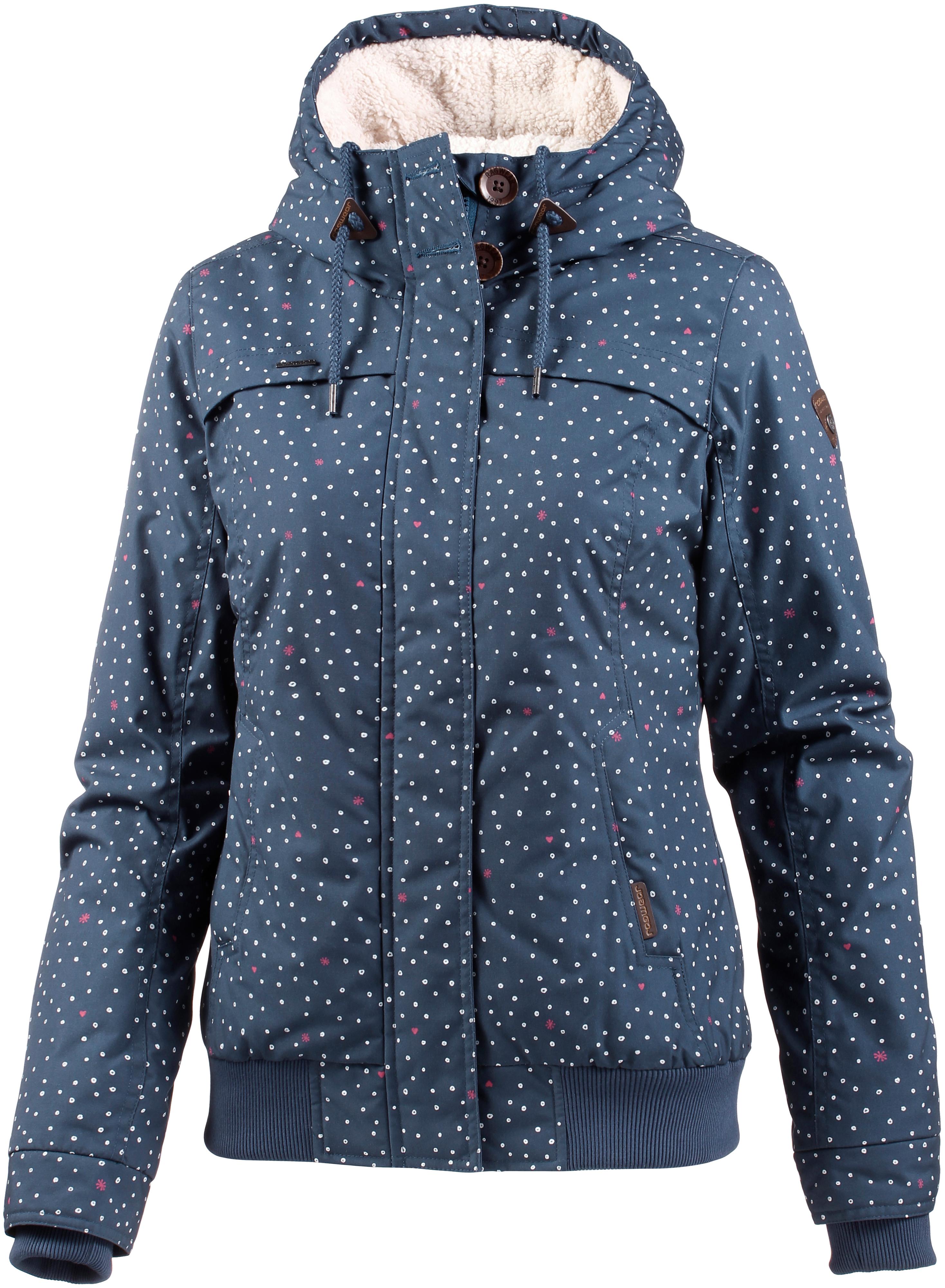Damen jacke blau gepunktet Beliebte Jacken für die Saison 2018
