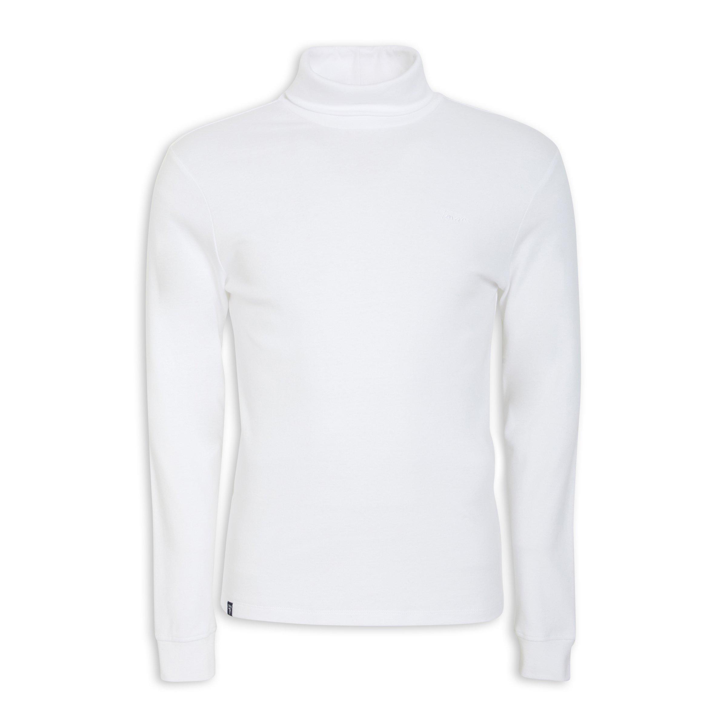White Polo Neck (3083431) Truworths Man