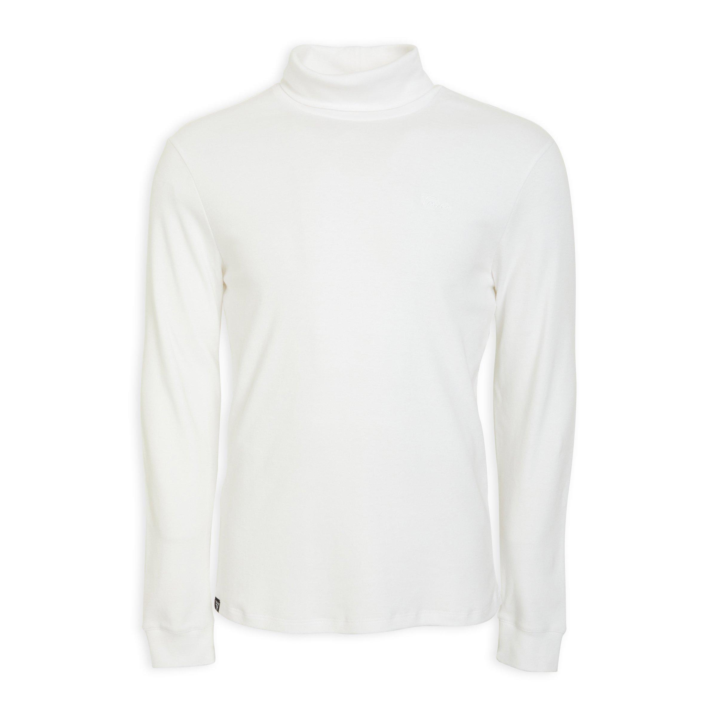 White Polo Neck (3096381) Truworths Man