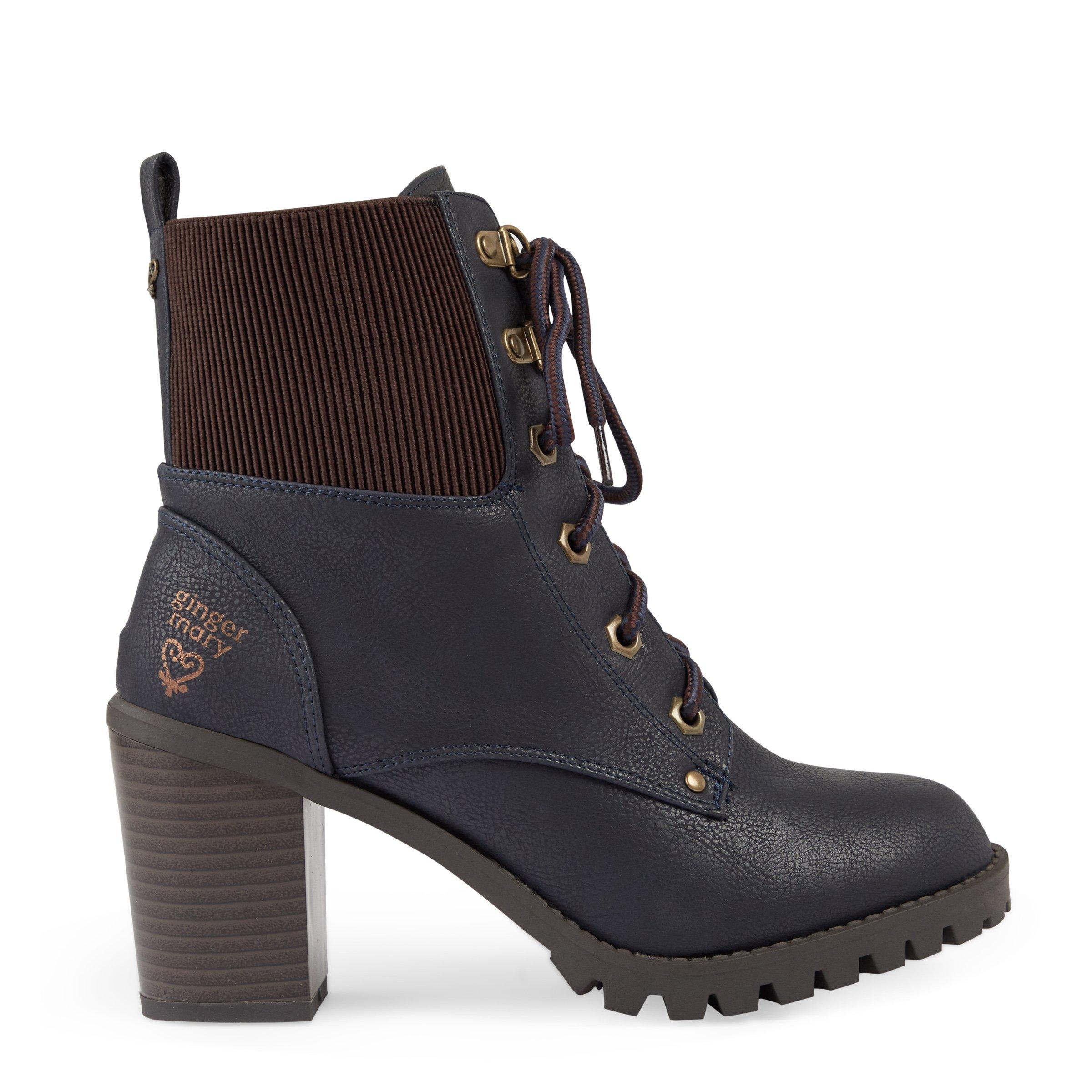 Buy Ginger Mary Navy Military Boot Online Truworths