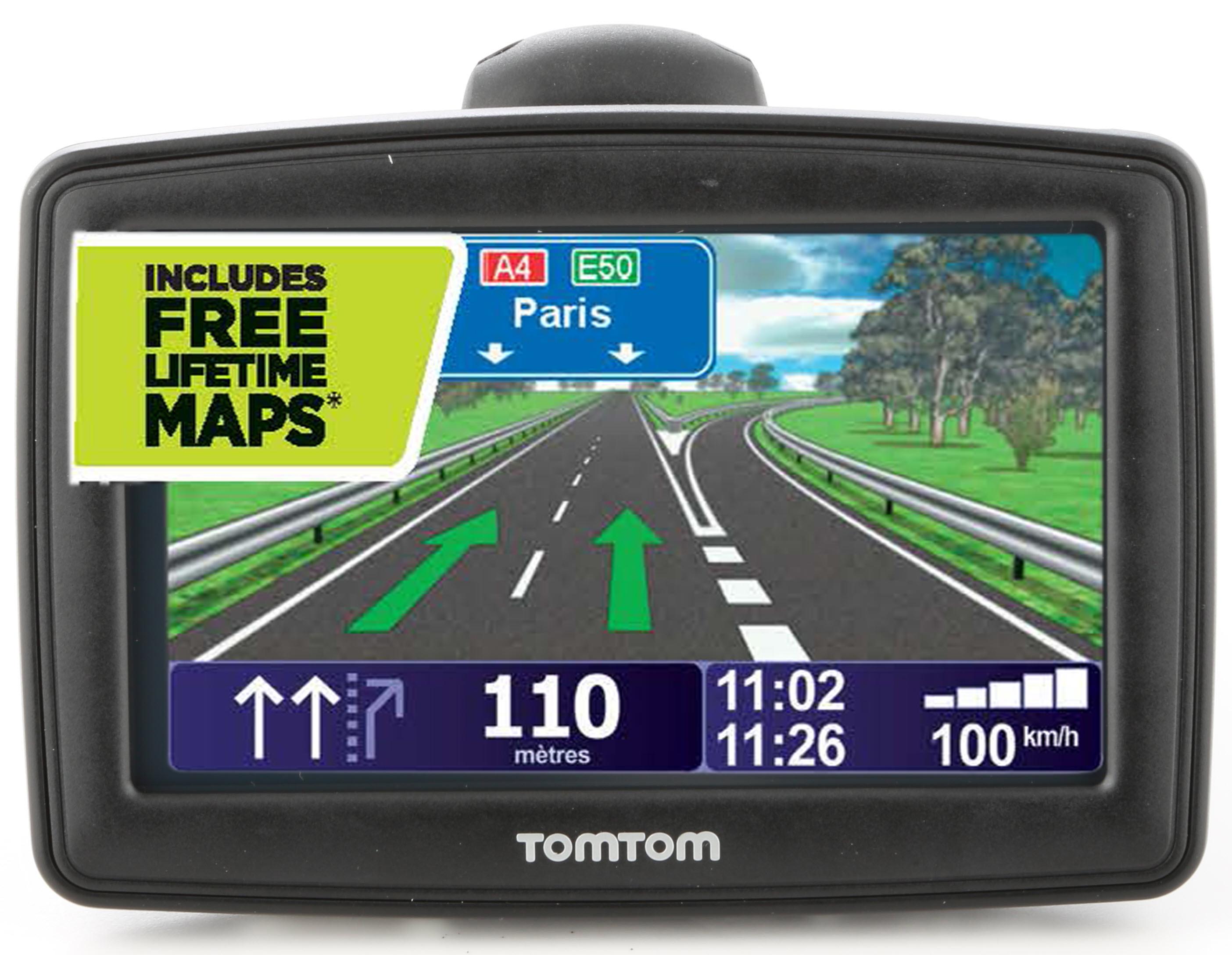 Halfords TomTom XL UK, ROI & Western Europe Classic 4.3" Sat Nav with
