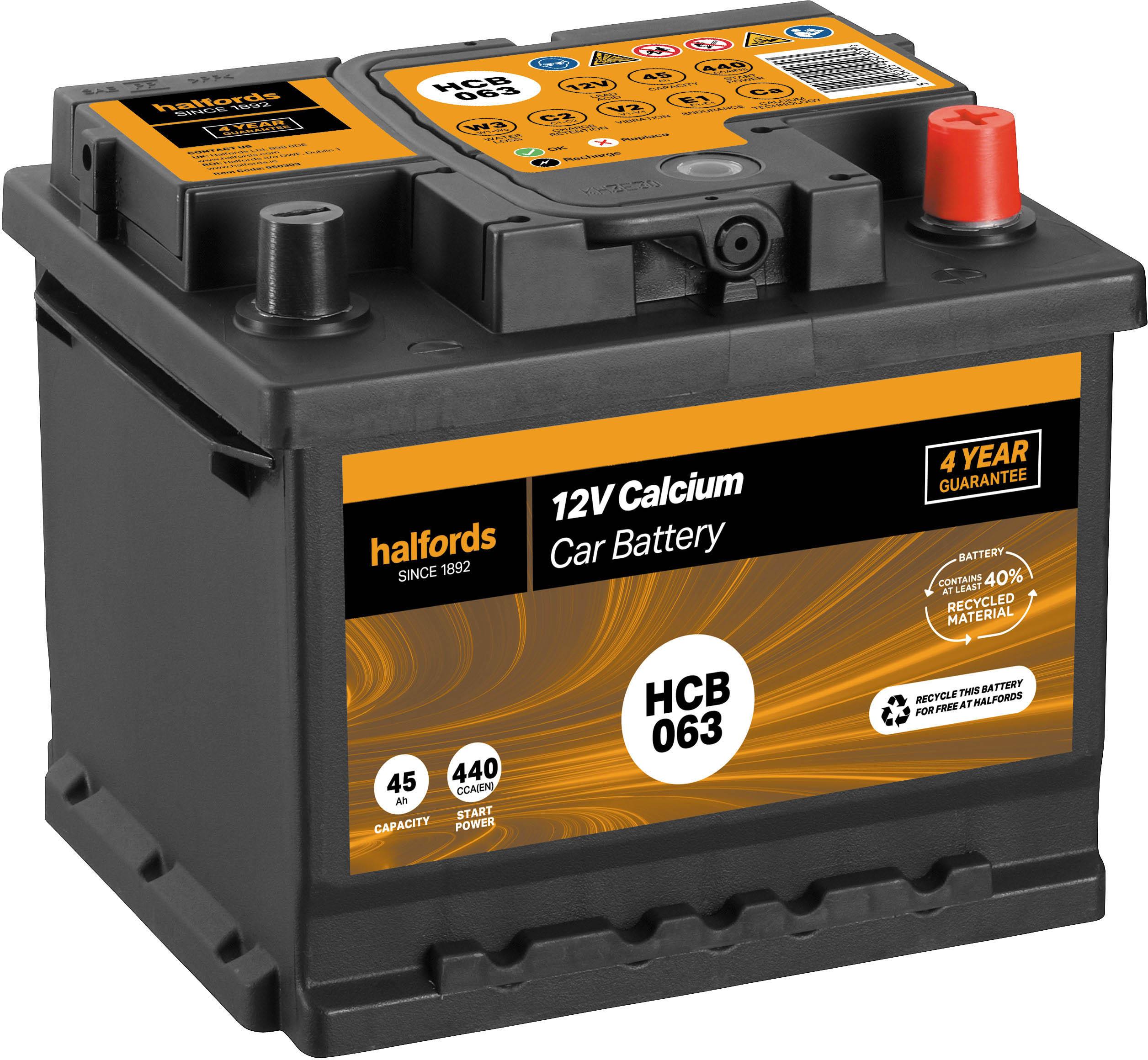 Car Battery Buyer's Guide Halfords IE