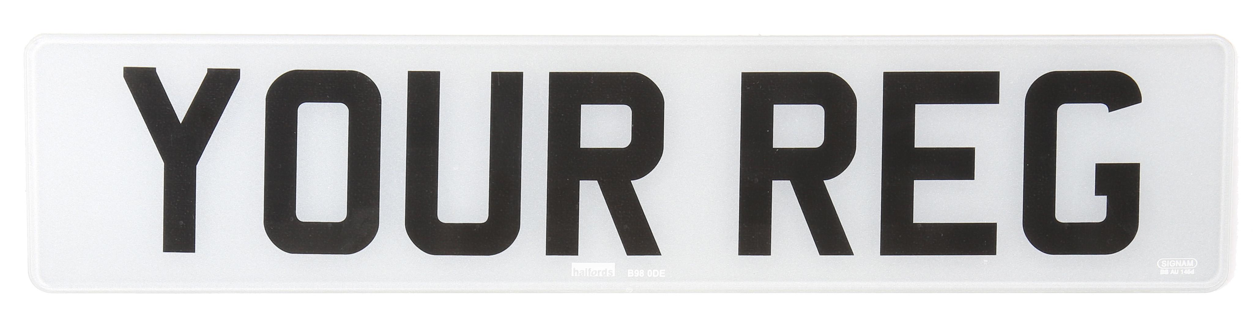 Front Number Plate