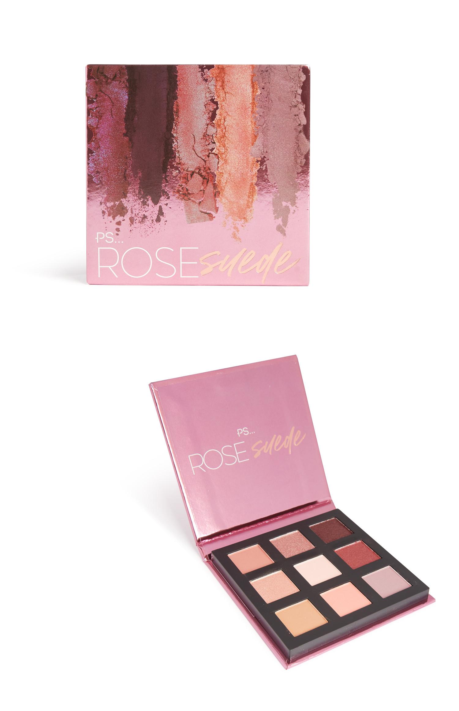 Rose Suede Eyeshadow Palette Eye Cosmetics Beauty