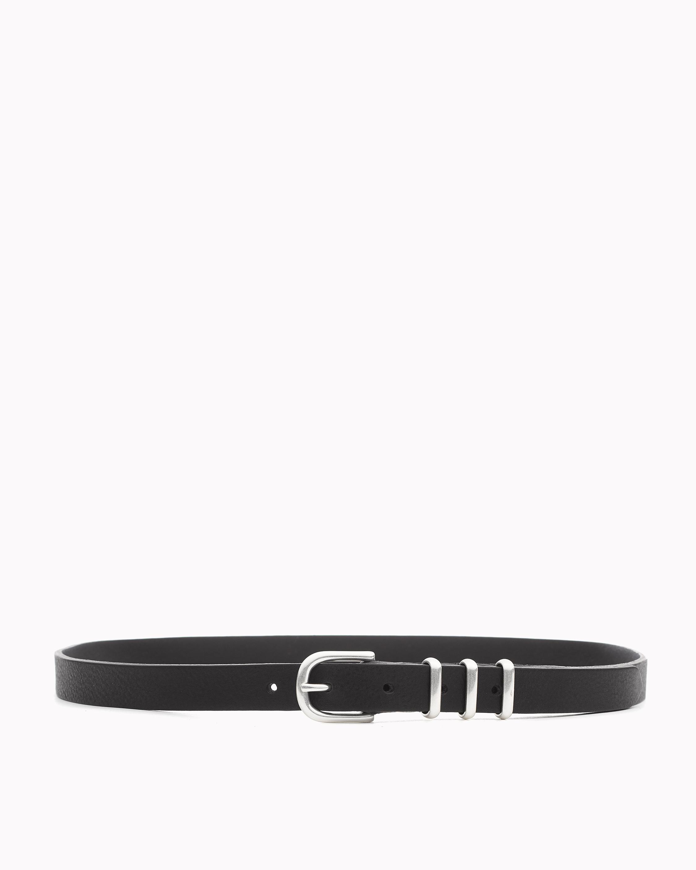 Jet Women's Belt in Black Leather rag & bone