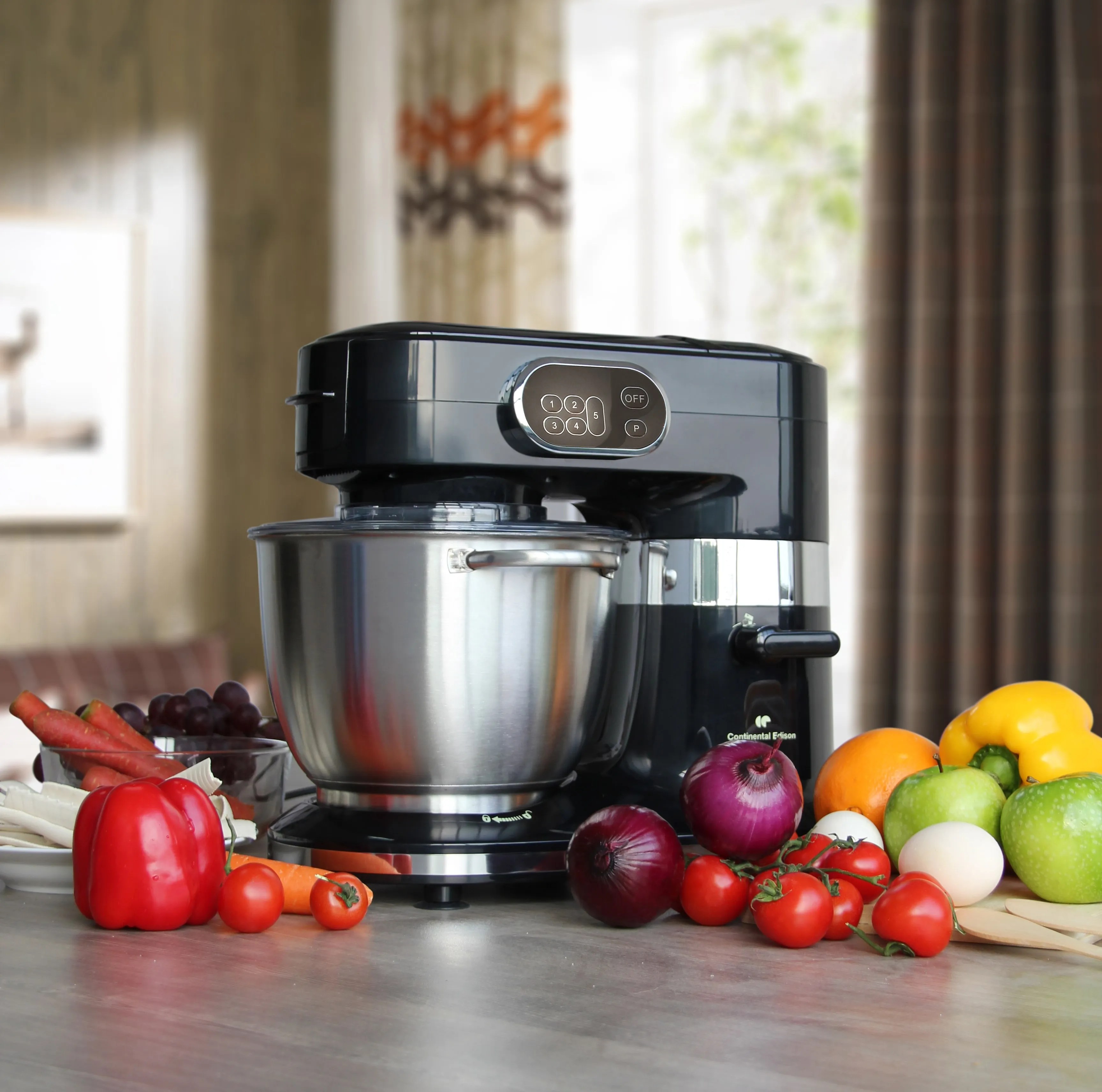 CONTINENTAL EDISON RB100WB Robot pâtissier Noir Achat