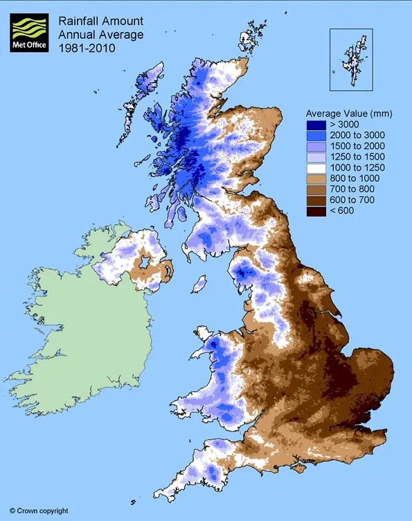 Cardiff gets the accolade noone wanted... it is the UK's rainiest city