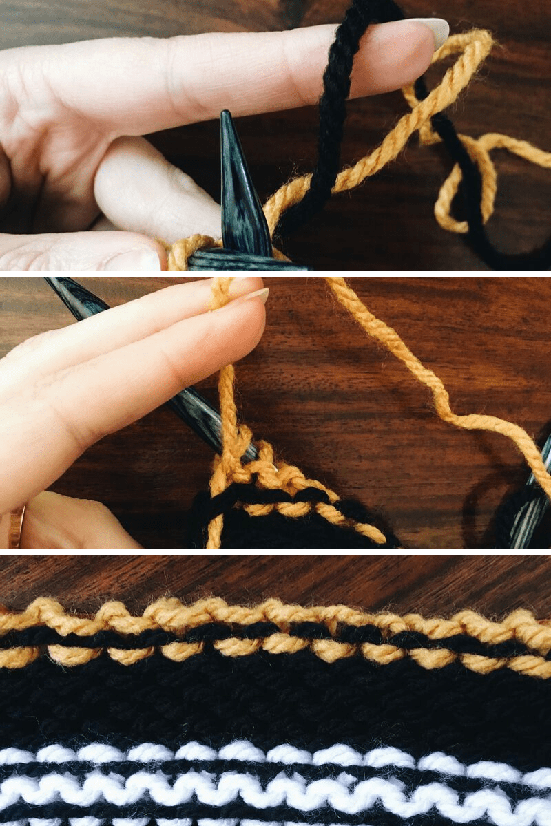 Let me show you how! How To Easy Changing Yarn Color While Knitting Arianna Frasca