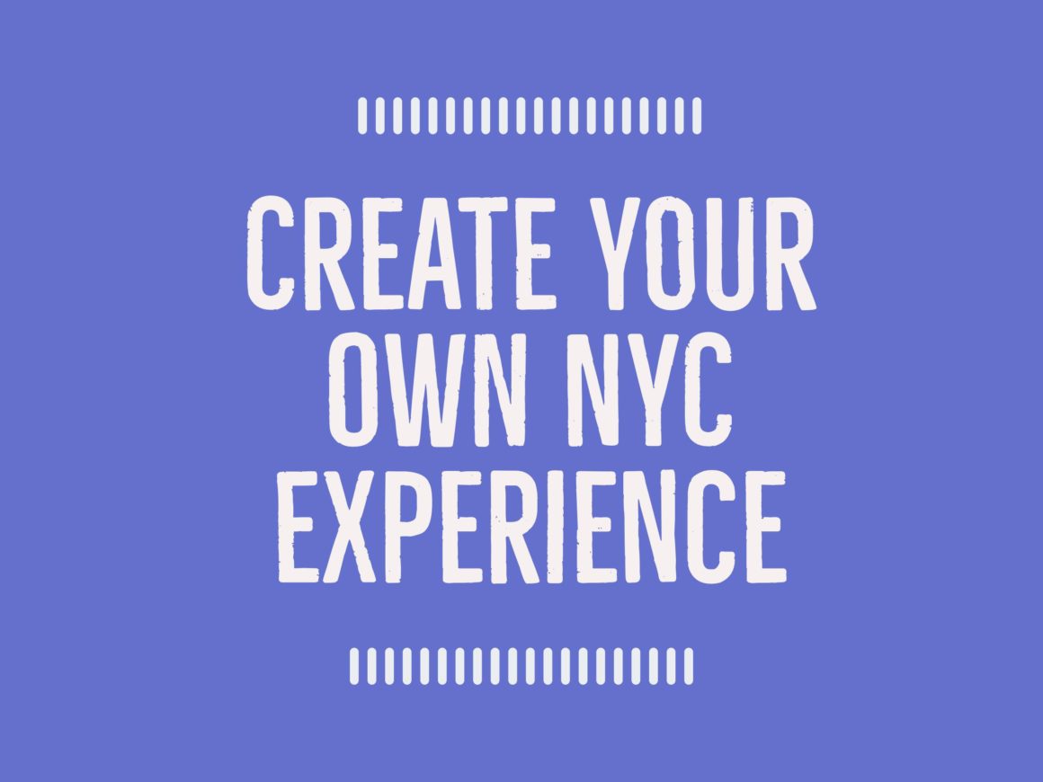 Create Your Own Experience - bold dance project