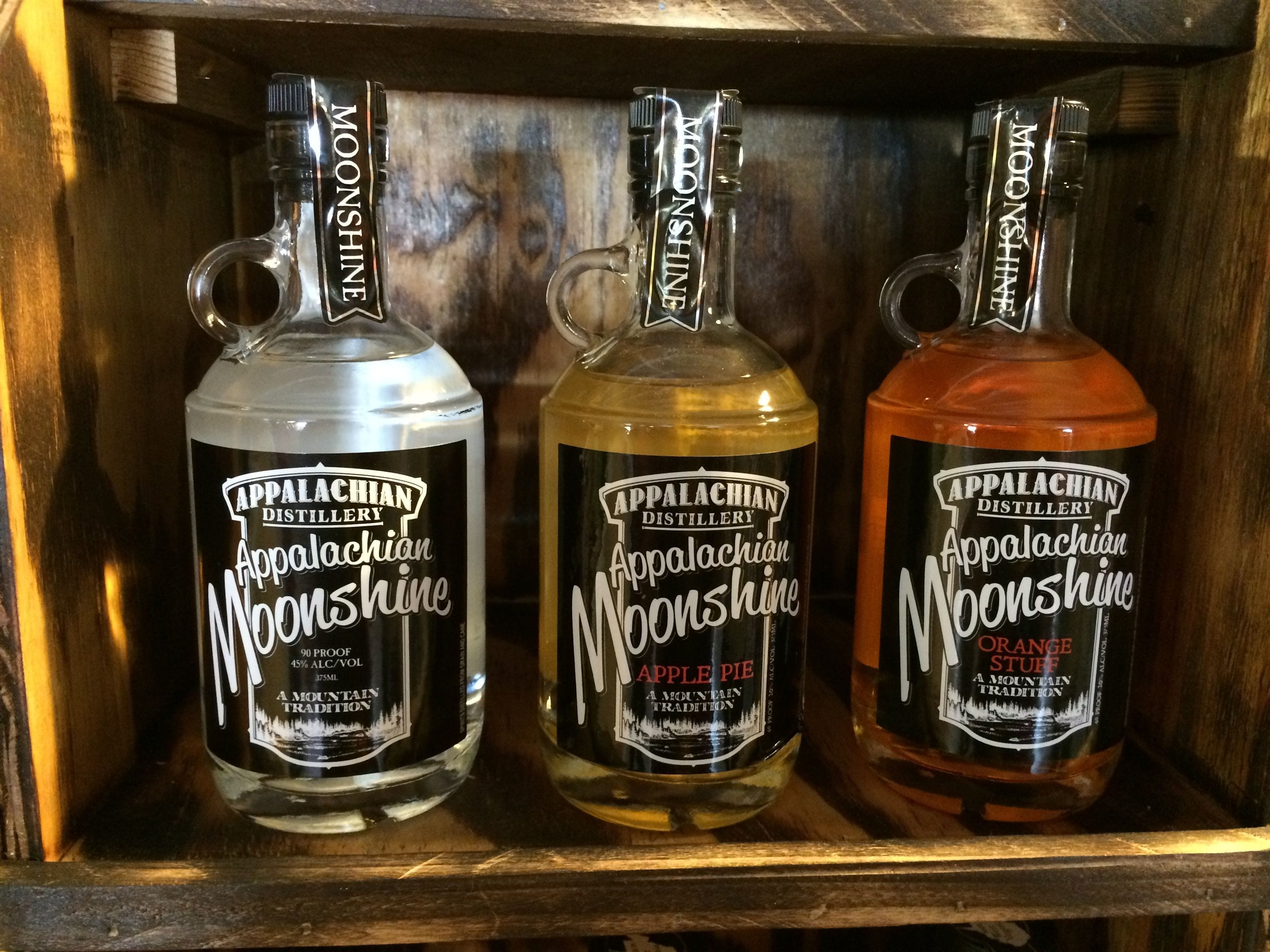Paw Paw moonshine flows at Appalachian Distillery