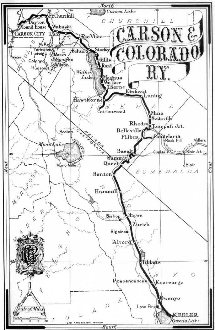 The Route – Carson & Colorado Railway