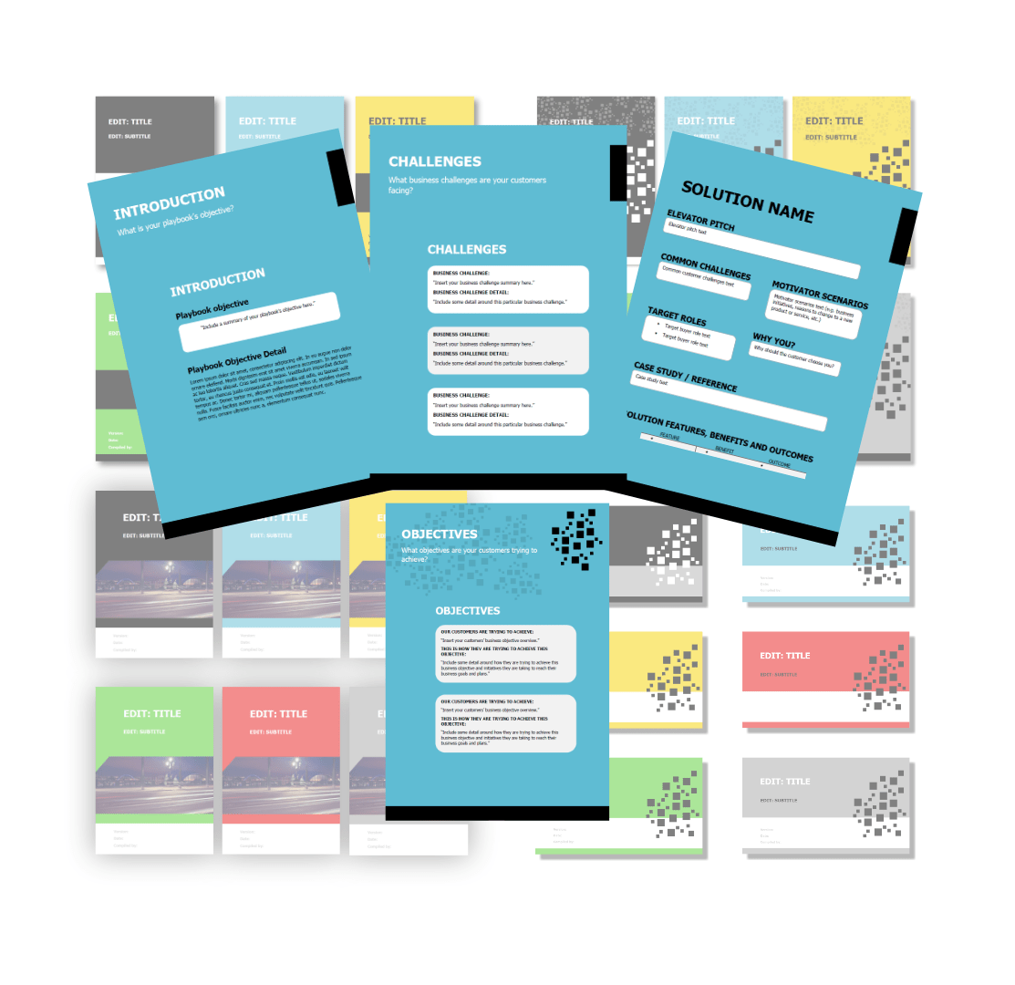Top 10 Templates To Build A Sales Playbook Medium