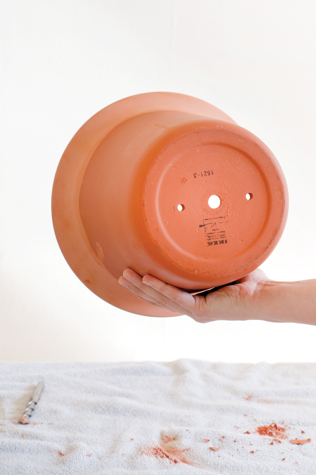 For heavier soils, additional reinforcement may be required. Holey Moly How To Add Drainage Holes To All Your Pots Ctrl Curate