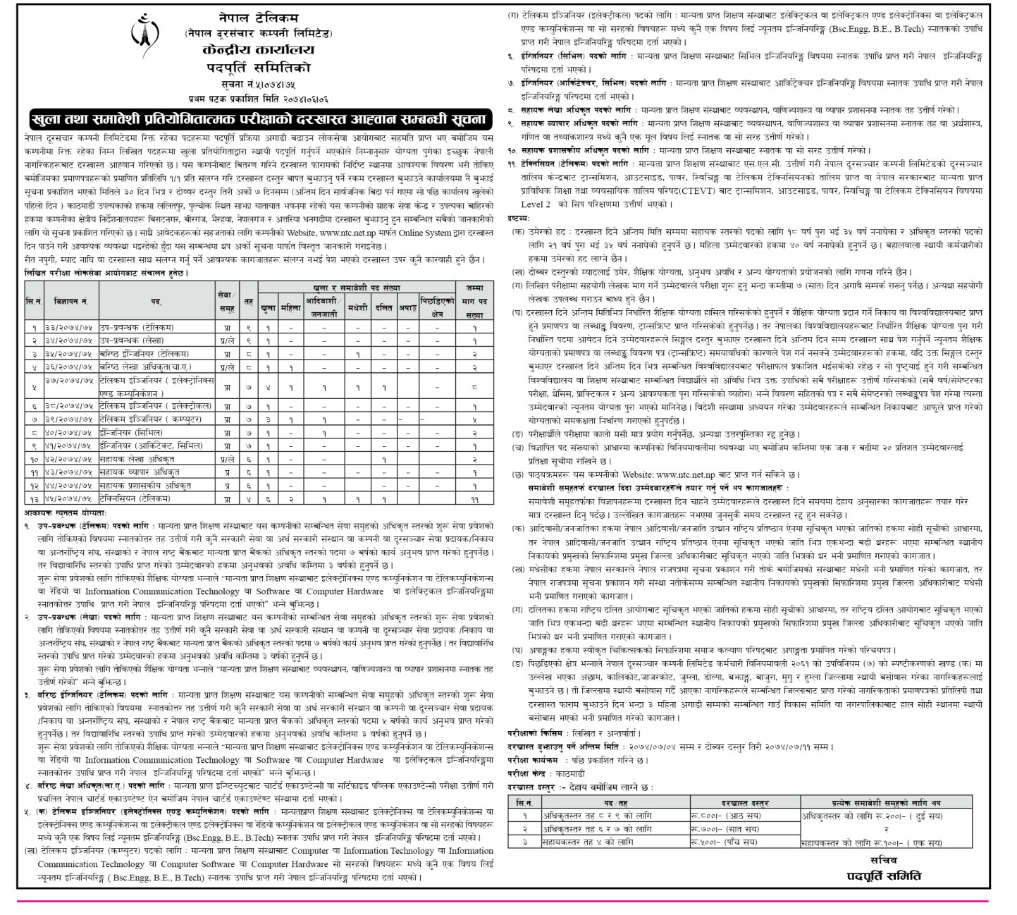 Questions and Answers about Nepal Teleco…