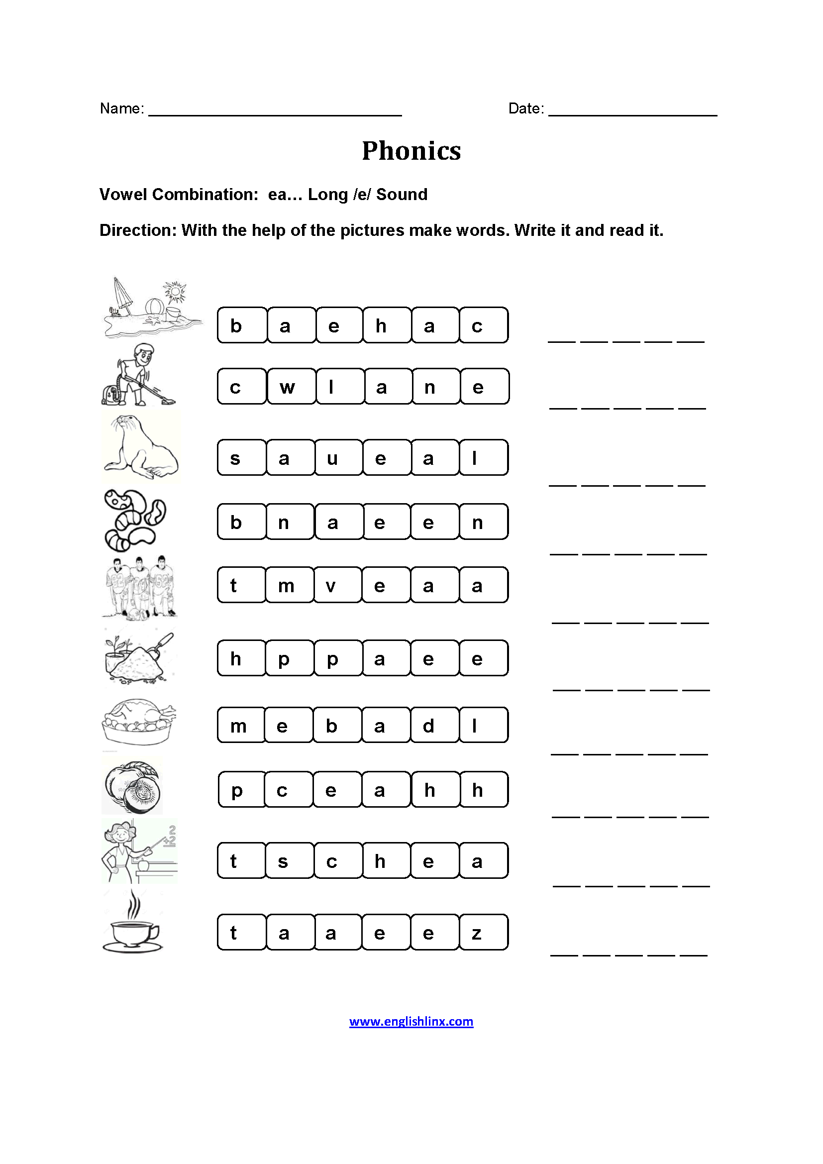 5th Grade Word lists Worksheets GreatSchools