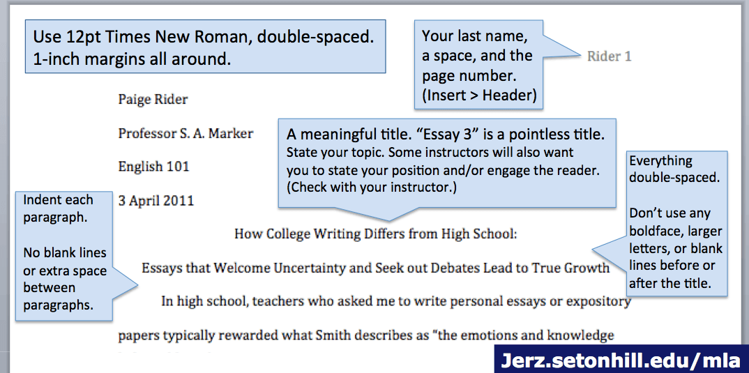 Mla Format Papers Step By Step Tips For Writing Research Essays