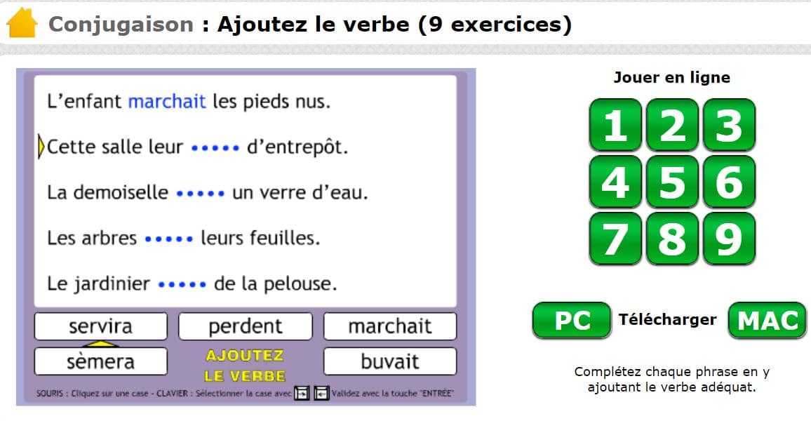 Conjugaison Française